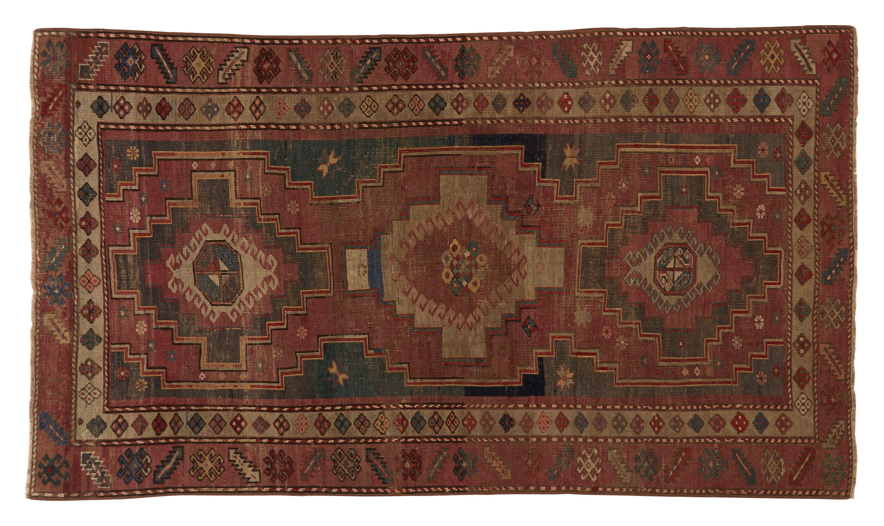 Jayson Home - Vintage Transcaucas Rug - 7'8" x 4'4"