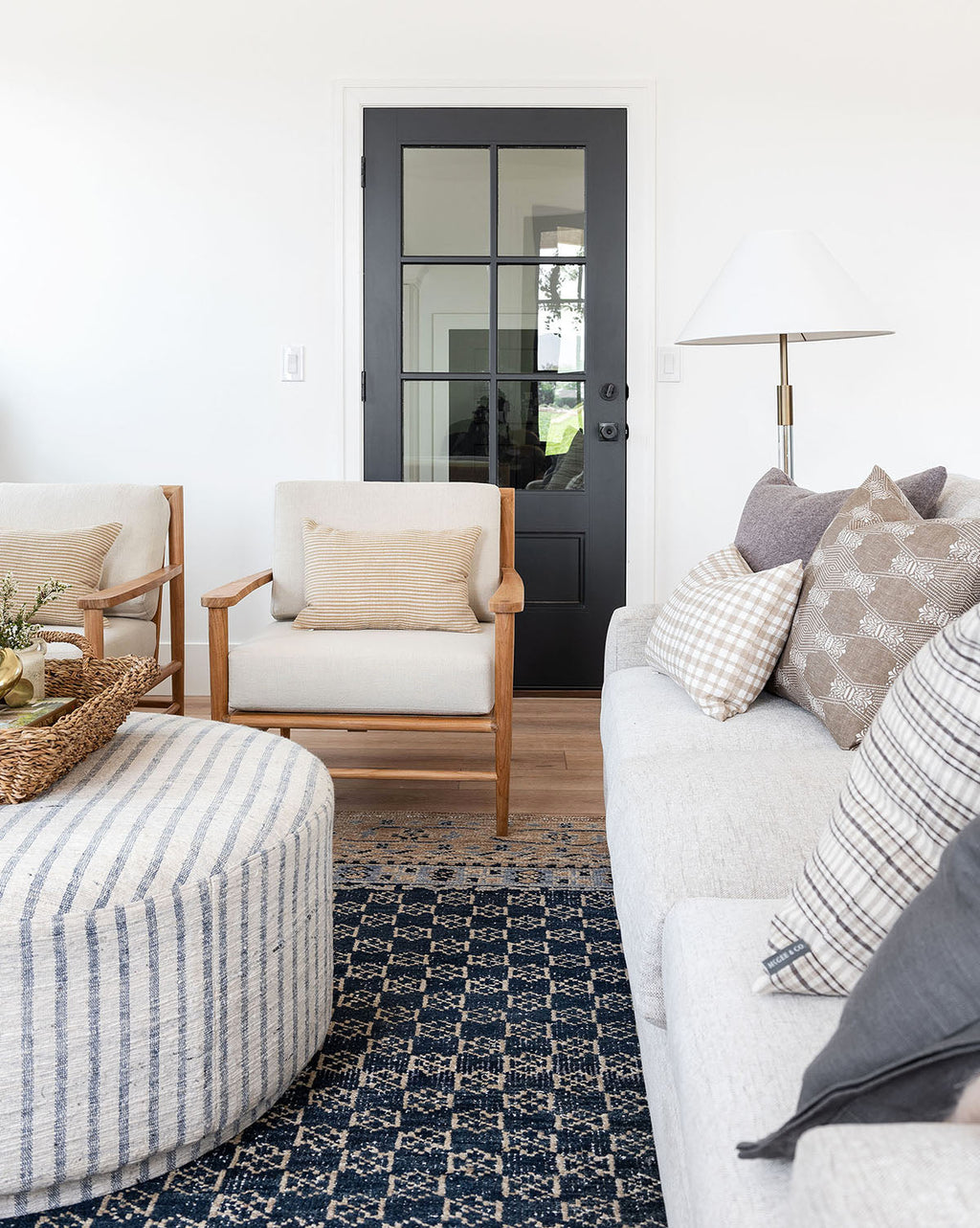 McGee & Co - Anya Indigo Hand - Knotted Wool Rug