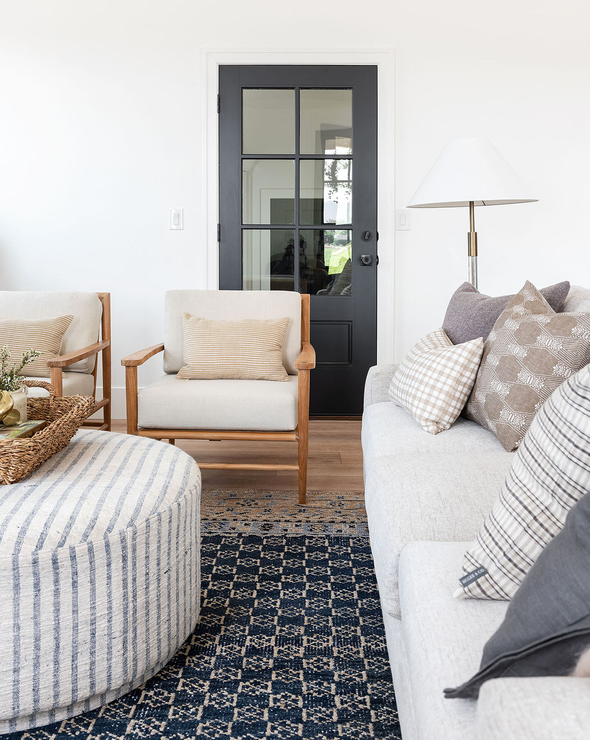 McGee & Co - Anya Indigo Hand - Knotted Wool Rug