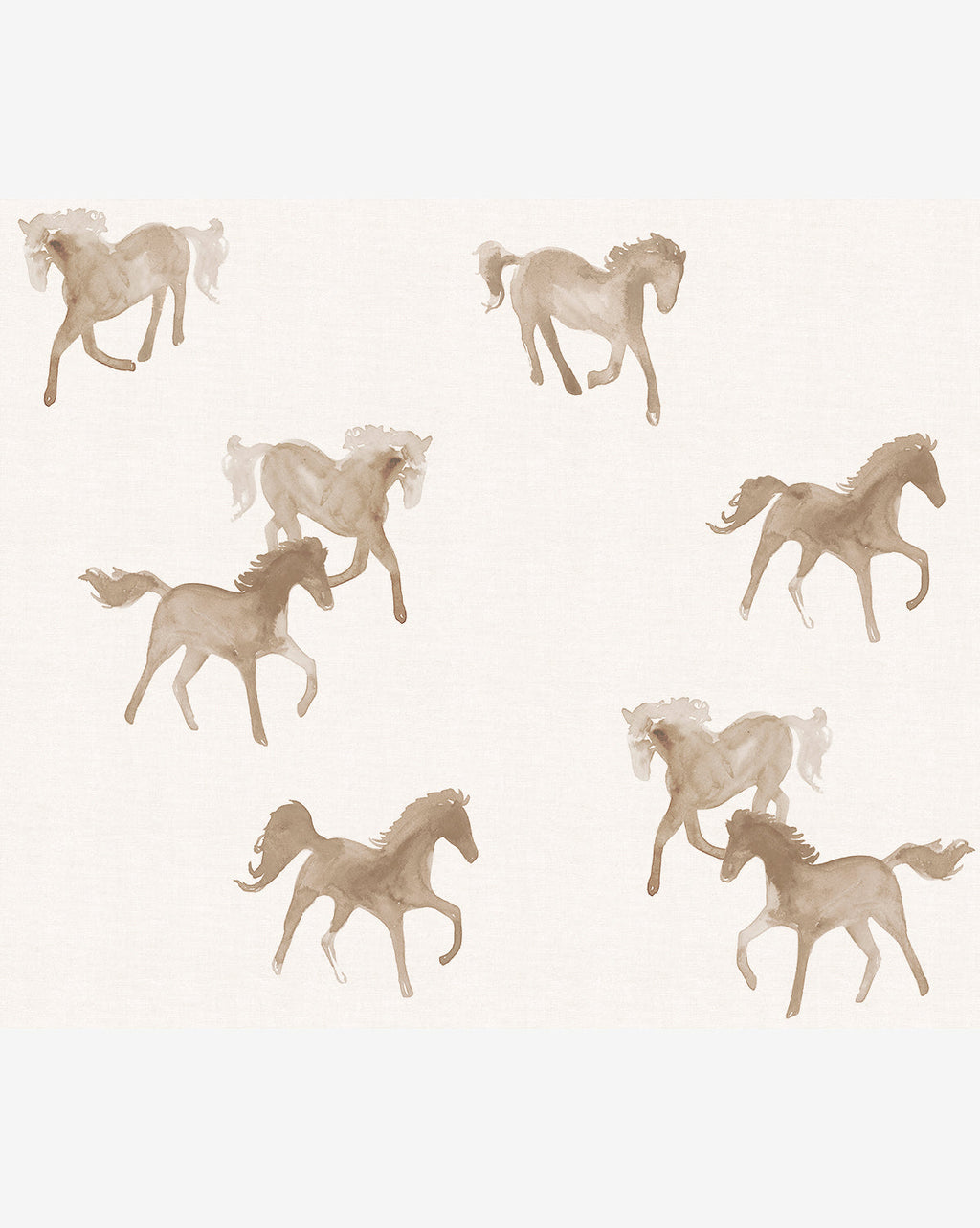 McGee & Co - Watercolor Horses Wallpaper