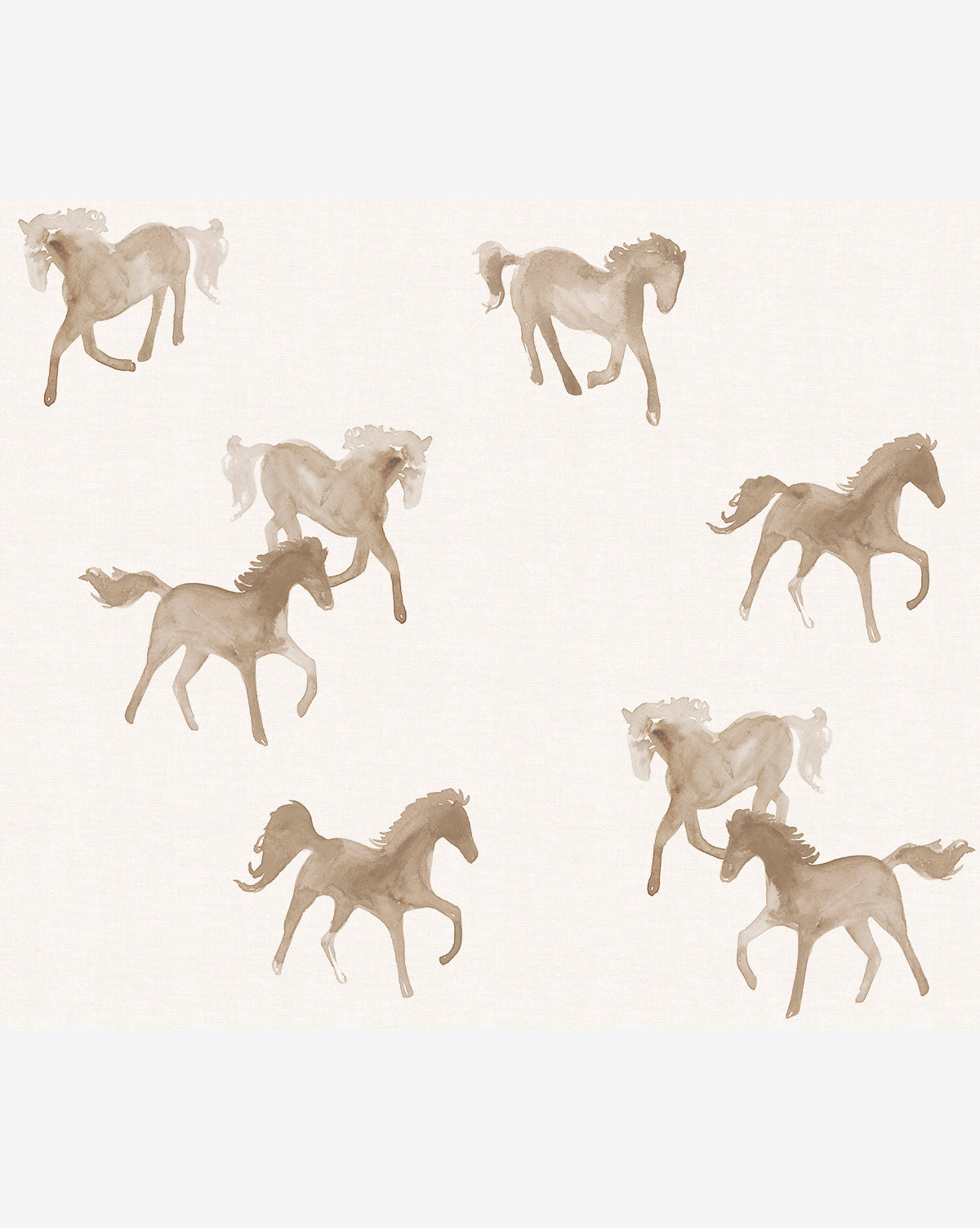 McGee & Co - Watercolor Horses Wallpaper