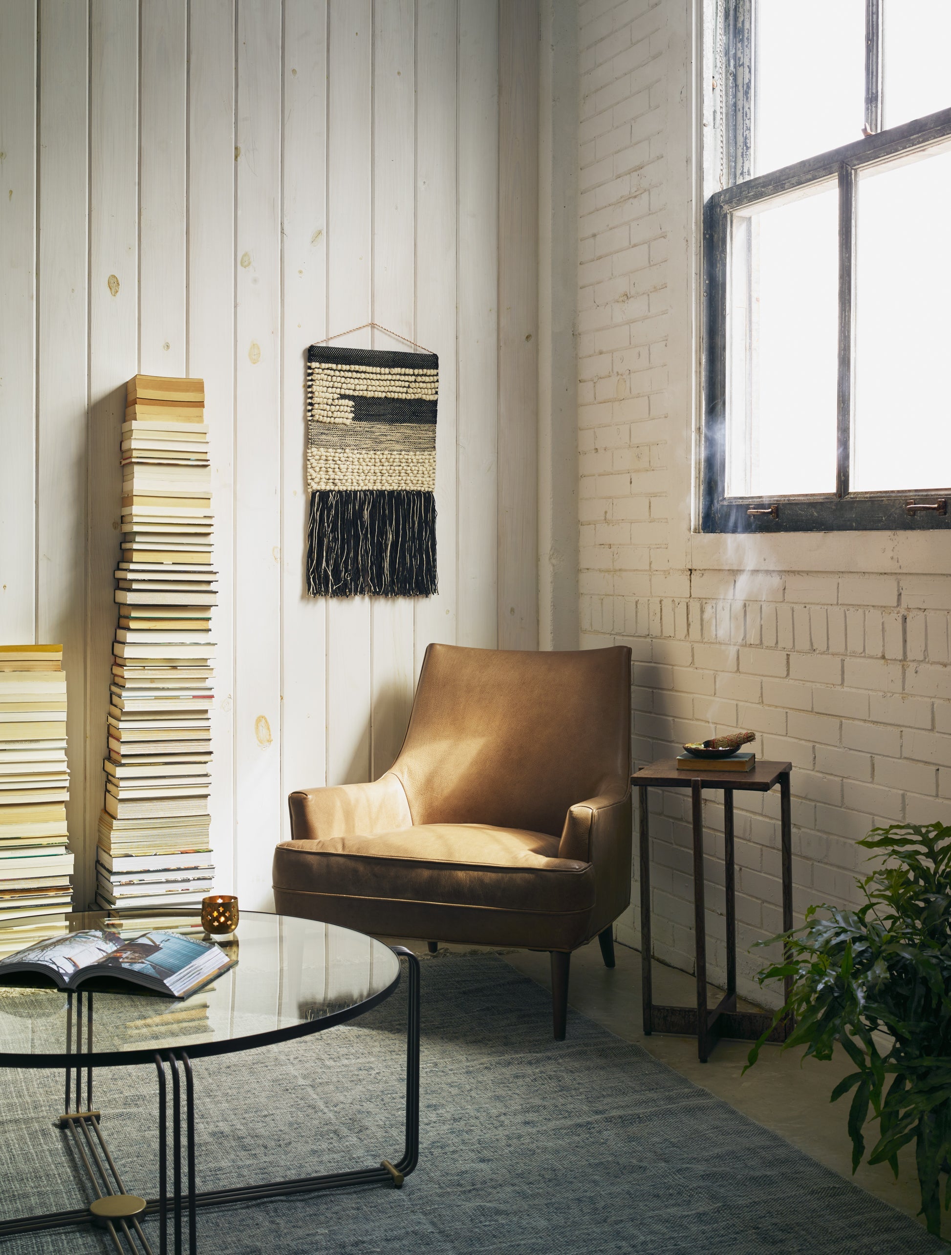 Lulu and Georgia - Ilona Leather Accent Chair