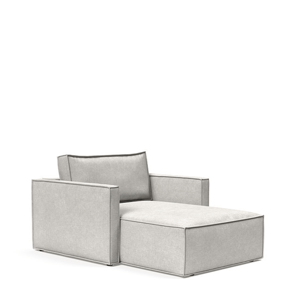 Urban Natural - Newilla Lounger Chair with Slim Arms