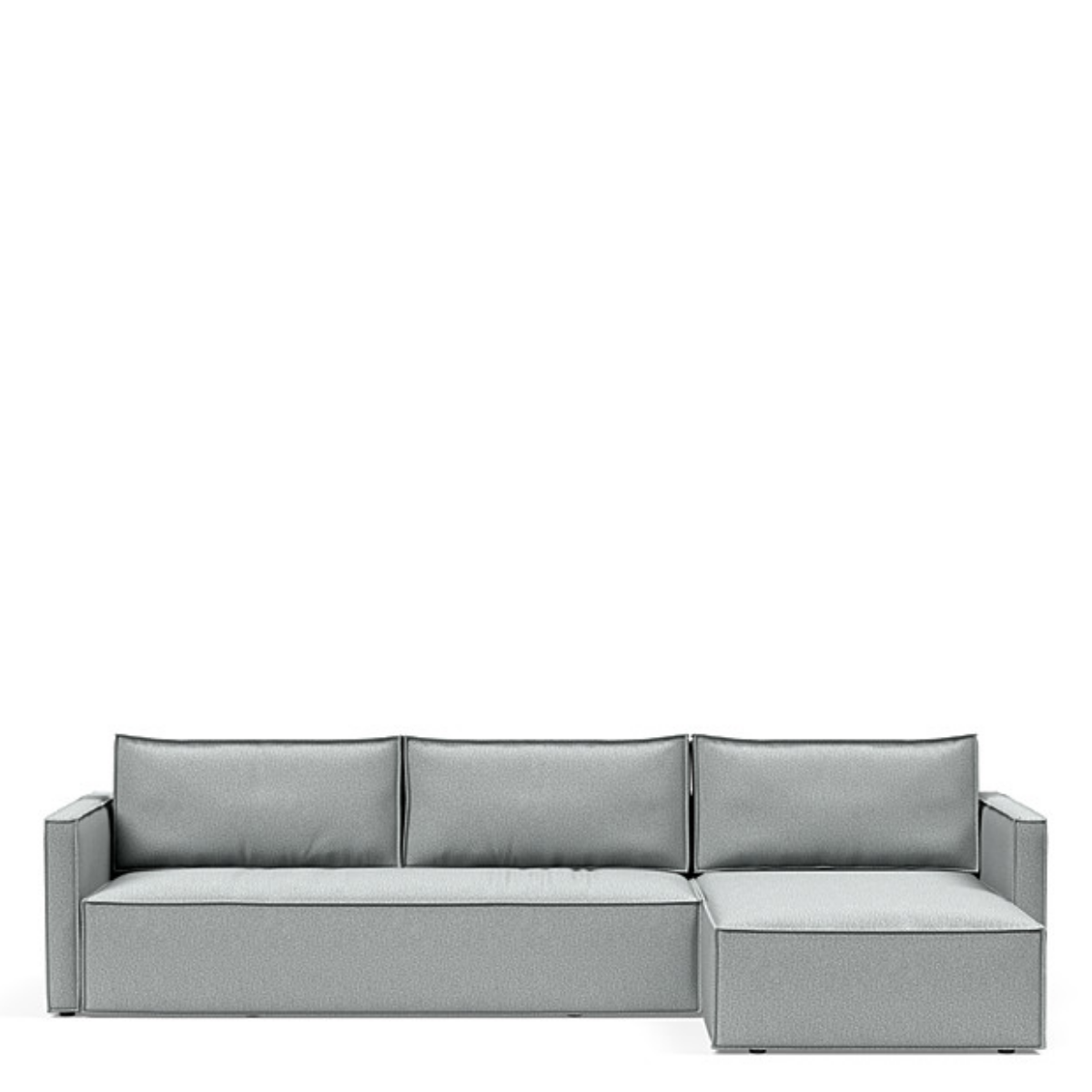 Urban Natural - Newilla Sleeper Sectional with Slim Arms
