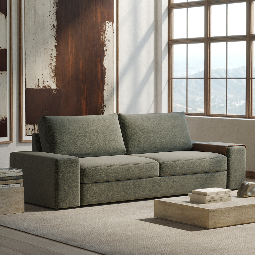 Urban Natural - Vilander Sofa Bed With Wide Arms