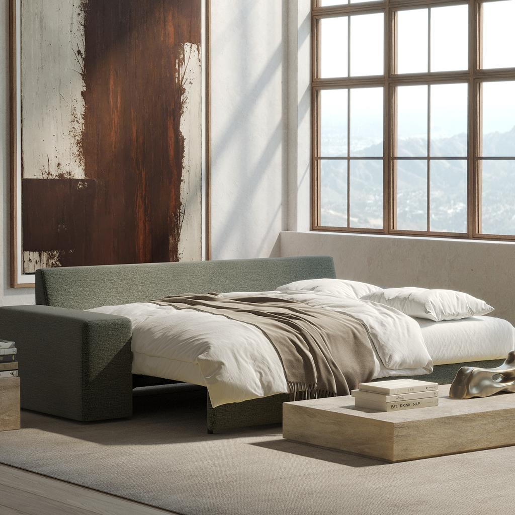 Urban Natural - Vilander Sofa Bed With Wide Arms