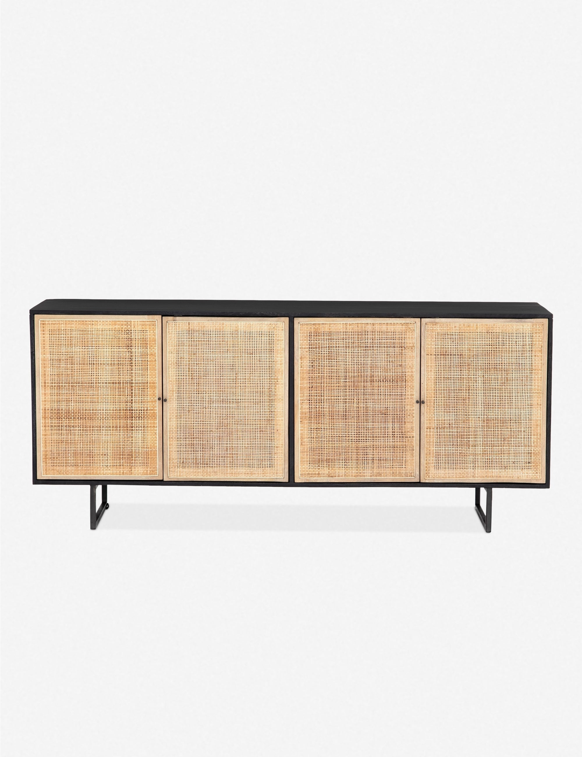 Lulu and Georgia - Open Box: Hannah Sideboard, Black and Natural