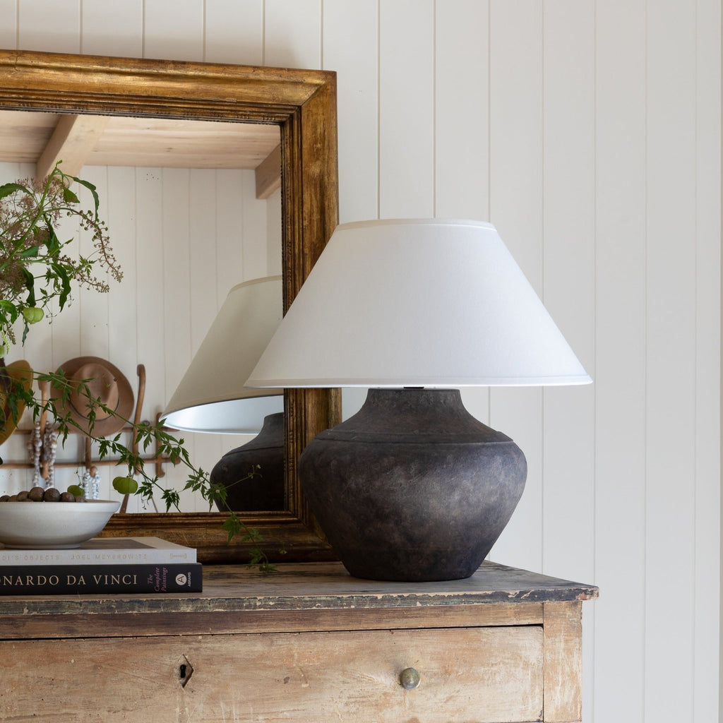 Amber Interiors - Calabria Rustico Table Lamp
