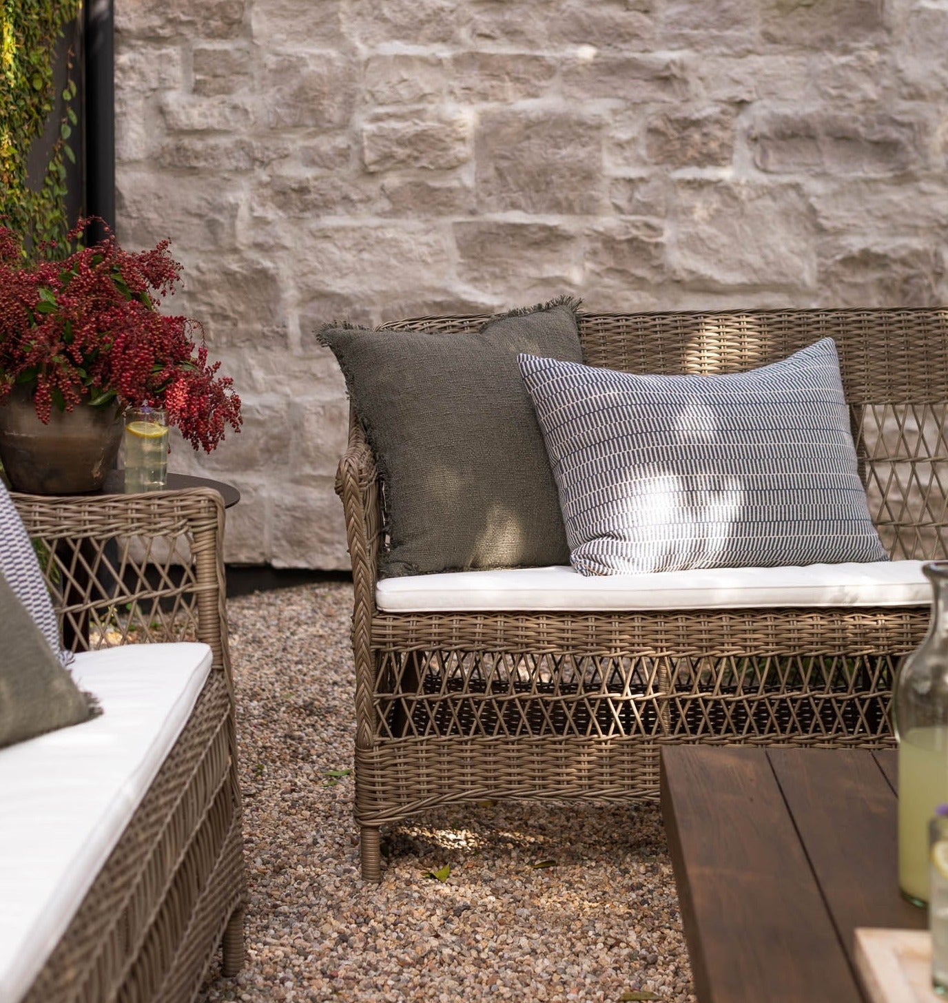 Amber Interiors - Pista Outdoor Pillow