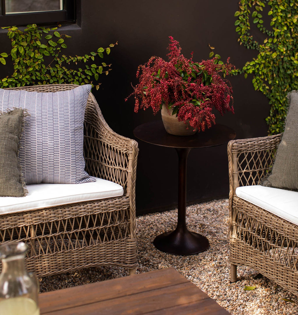 Amber Interiors - Tulip Outdoor Side Table