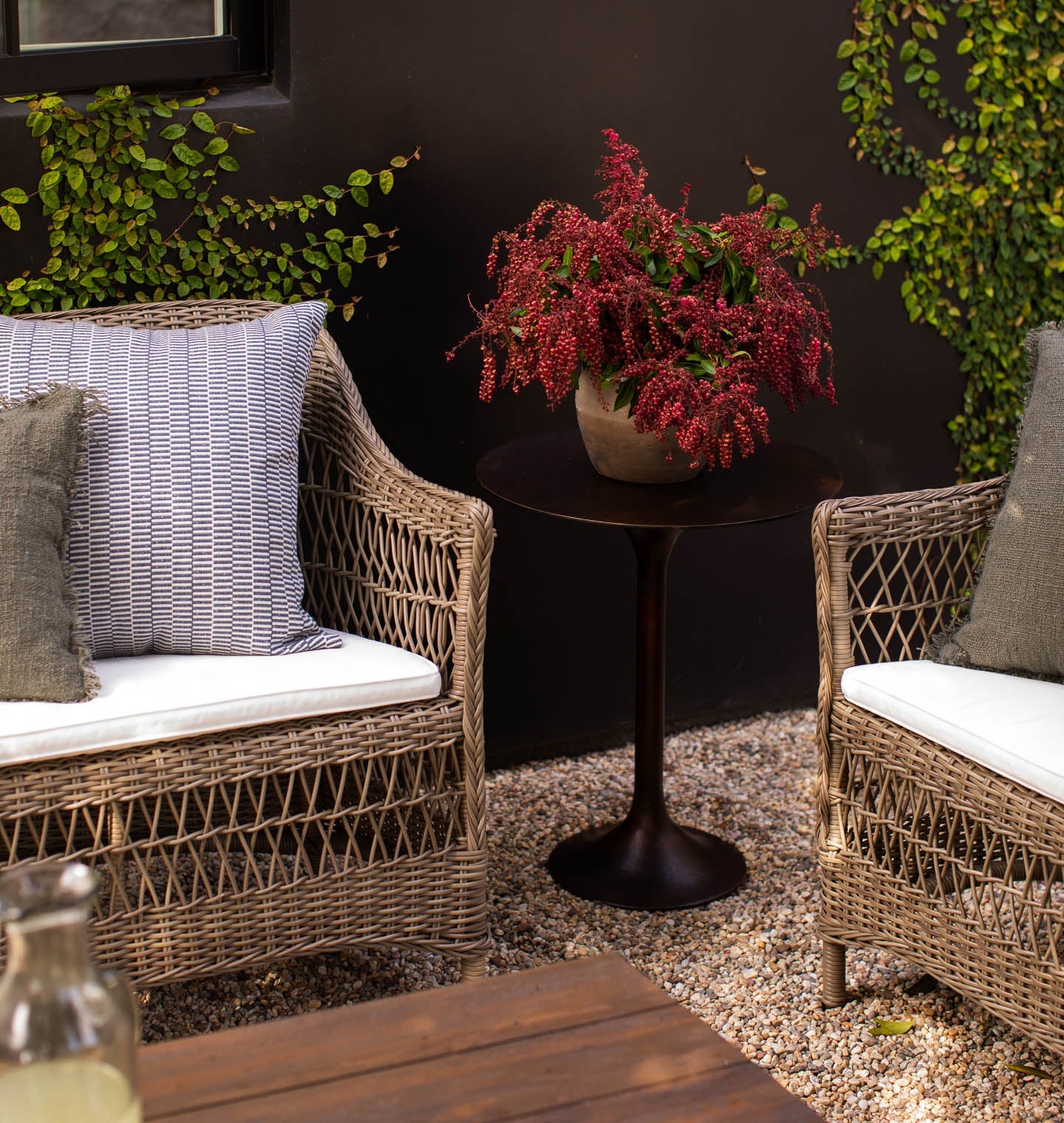 Amber Interiors - Tulip Outdoor Side Table