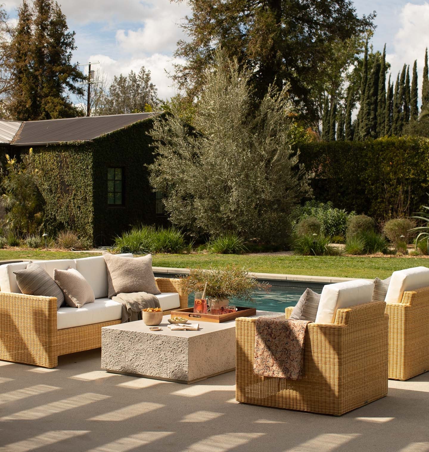 Amber Interiors - Elly Outdoor Lounge Chair