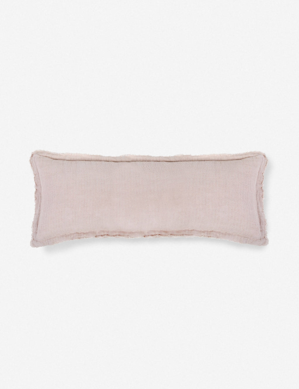 Lulu and Georgia - Laurel Stonewashed Linen Lumbar Pillow by Pom Pom at Home