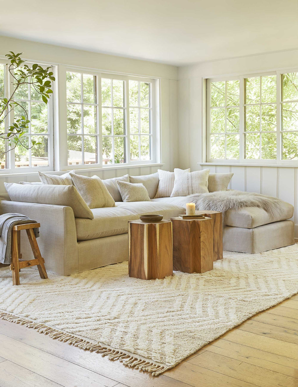 Lulu and Georgia - Cabin Wool Rug by Jenni Kayne