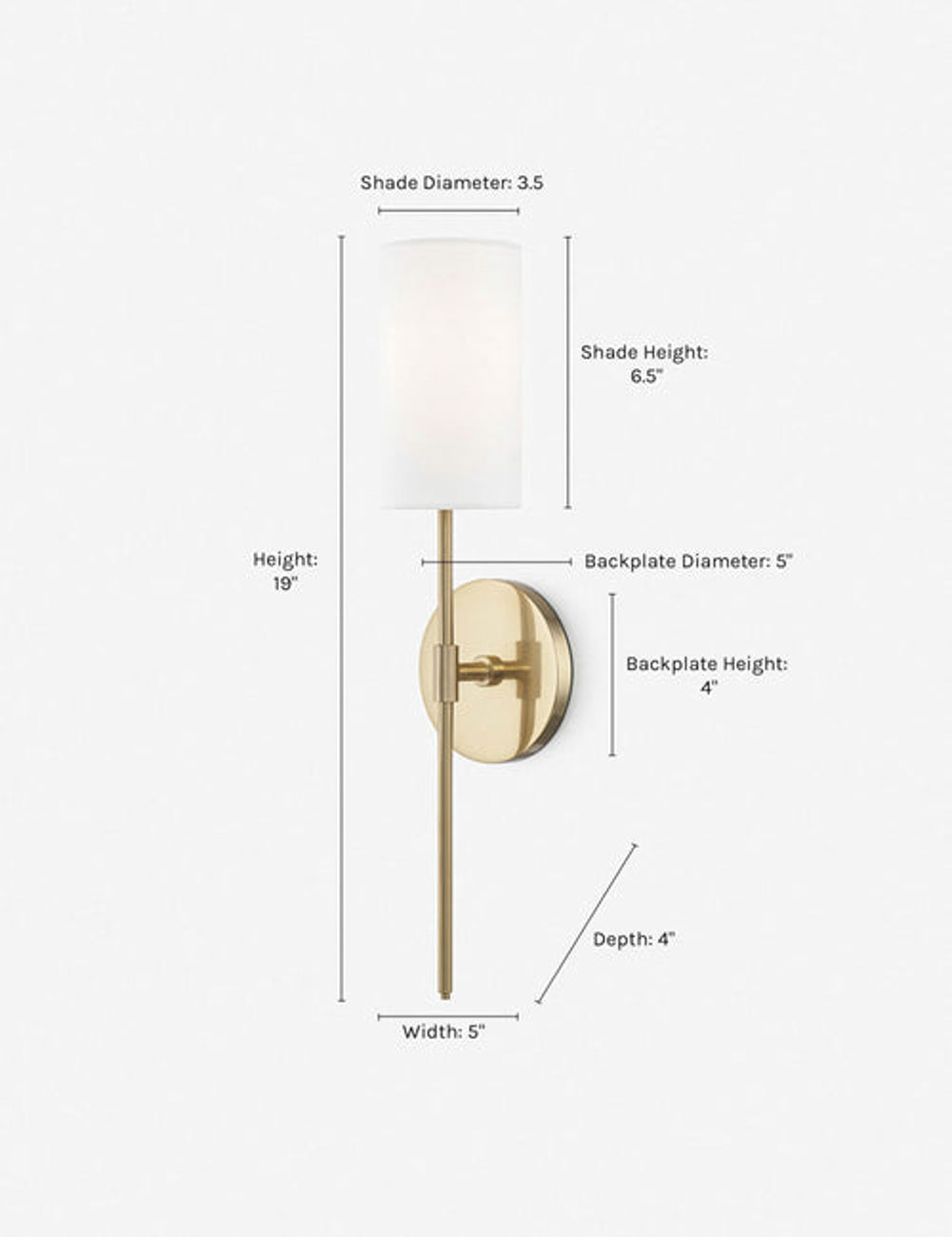 Lulu and Georgia - Jensine Sconce