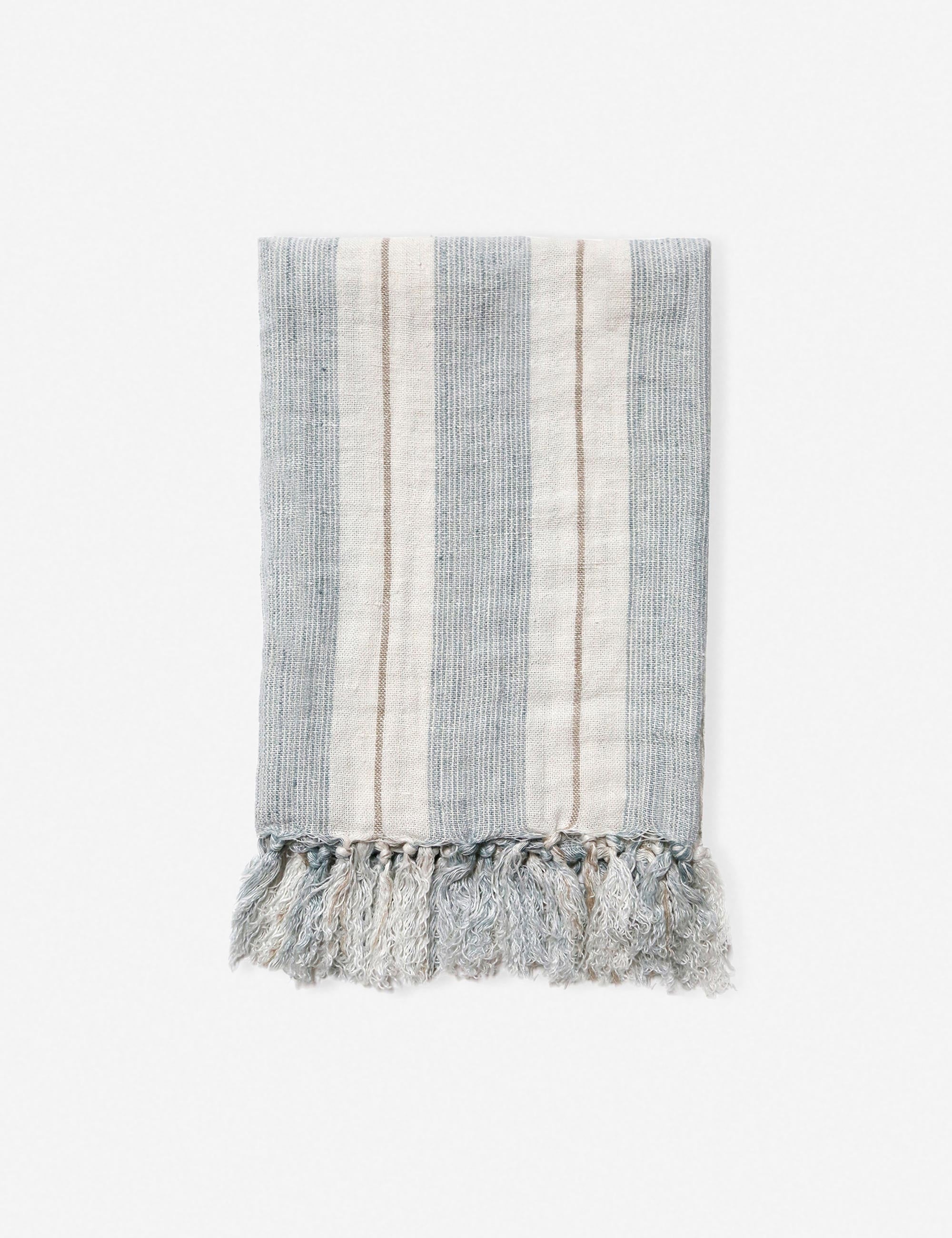 Lulu and Georgia - Laguna Linen Blanket by Pom Pom at Home