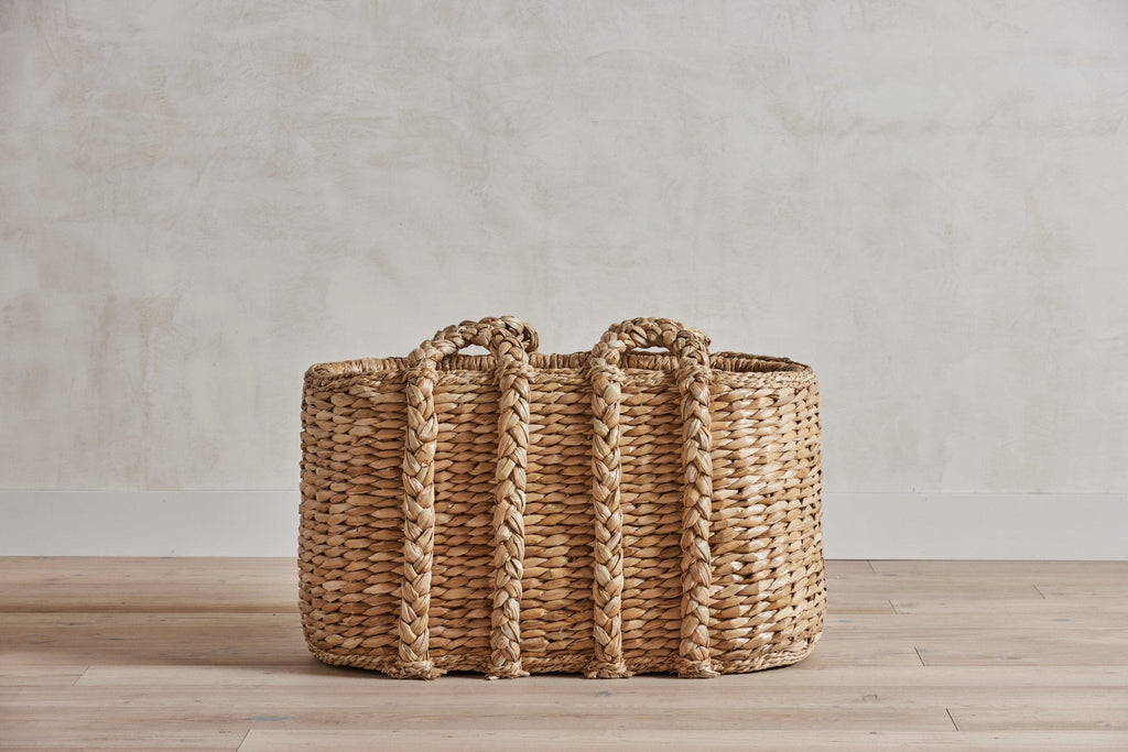 Nicky Kehoe - Large Oval Log Rush Basket