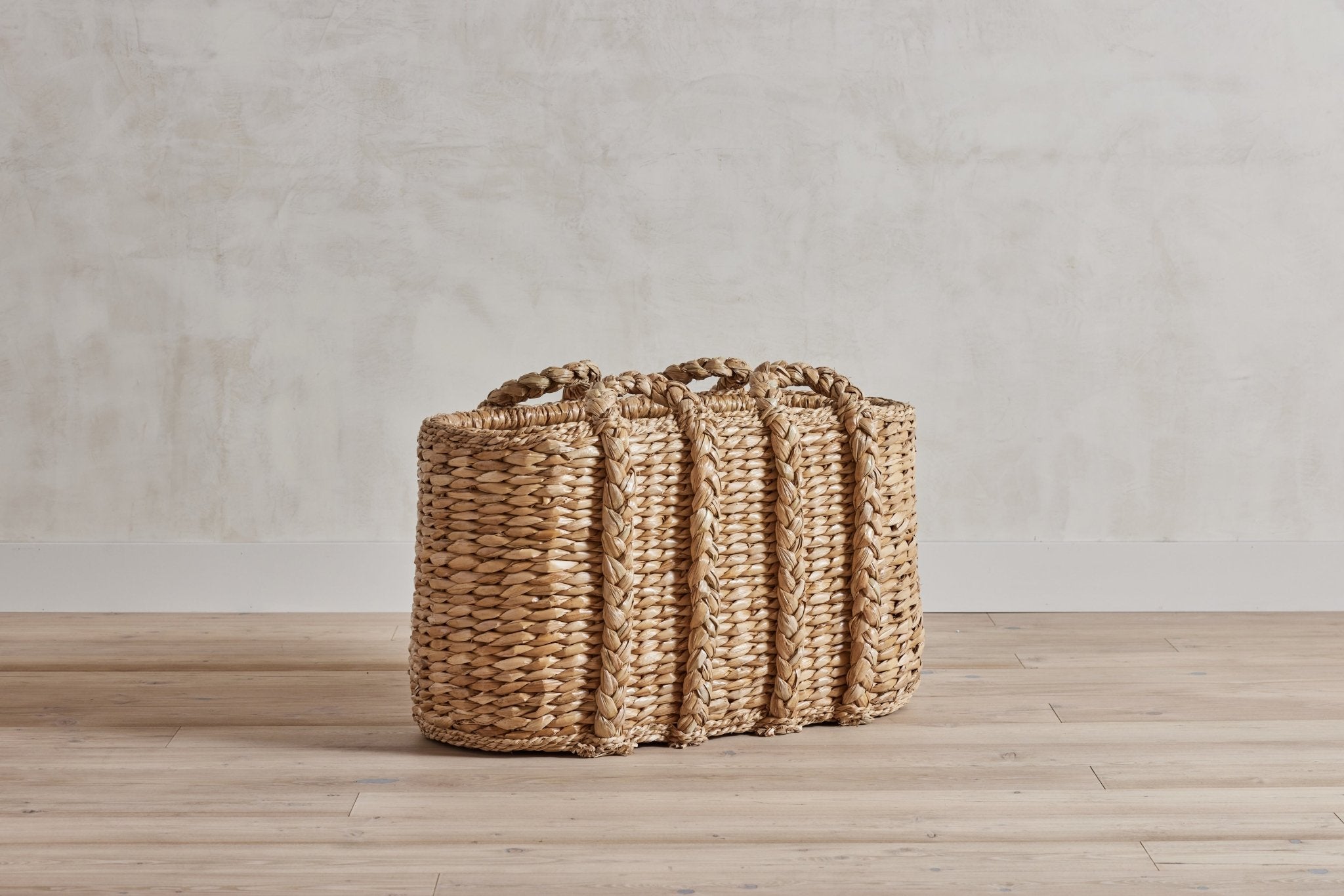 Nicky Kehoe - Large Oval Log Rush Basket