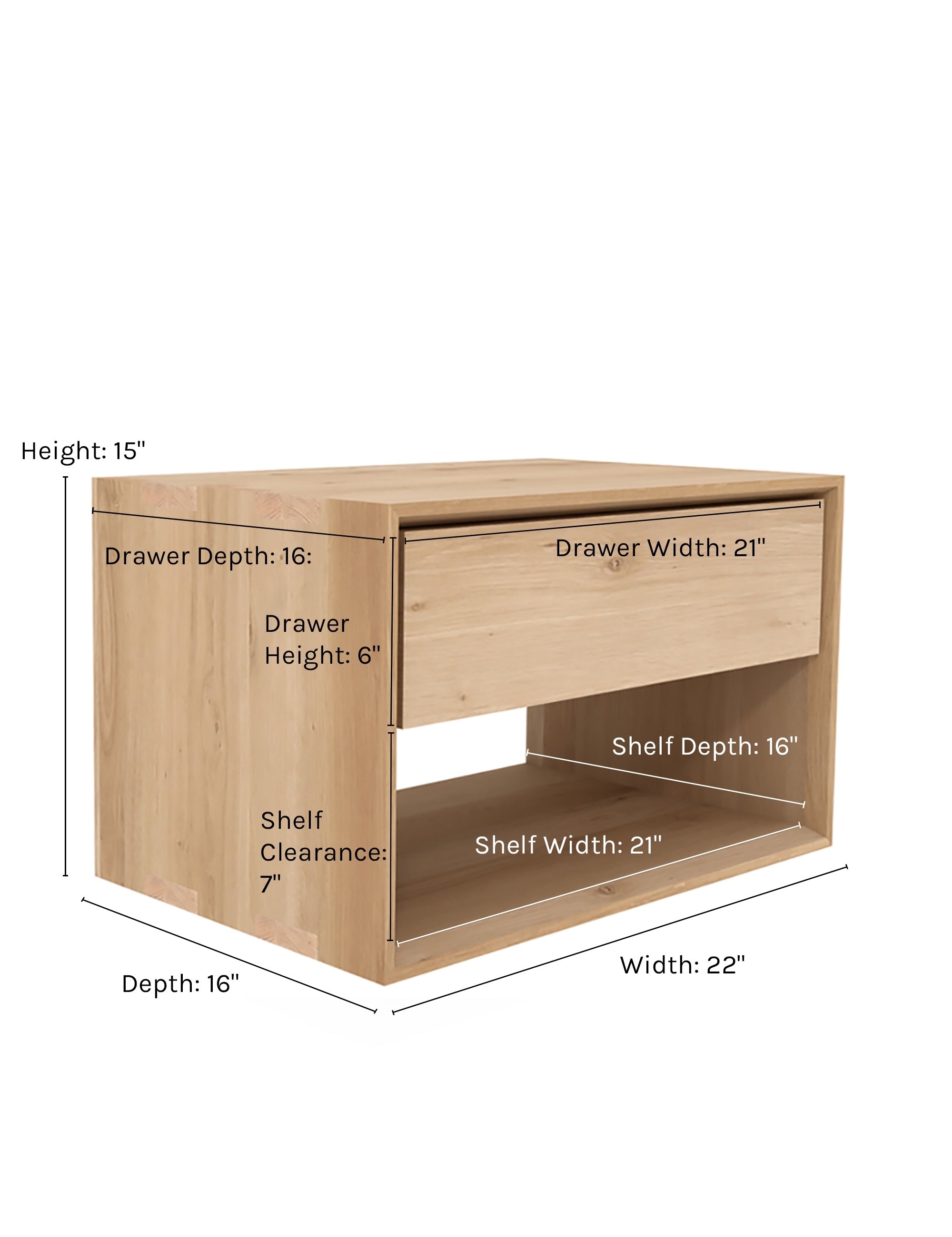 Lulu and Georgia - Lark Low Nightstand