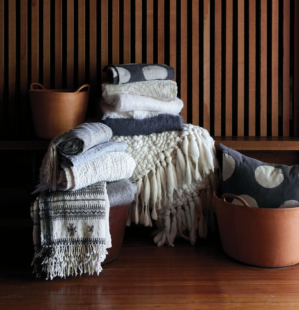 Jayson Home - Leather Bins