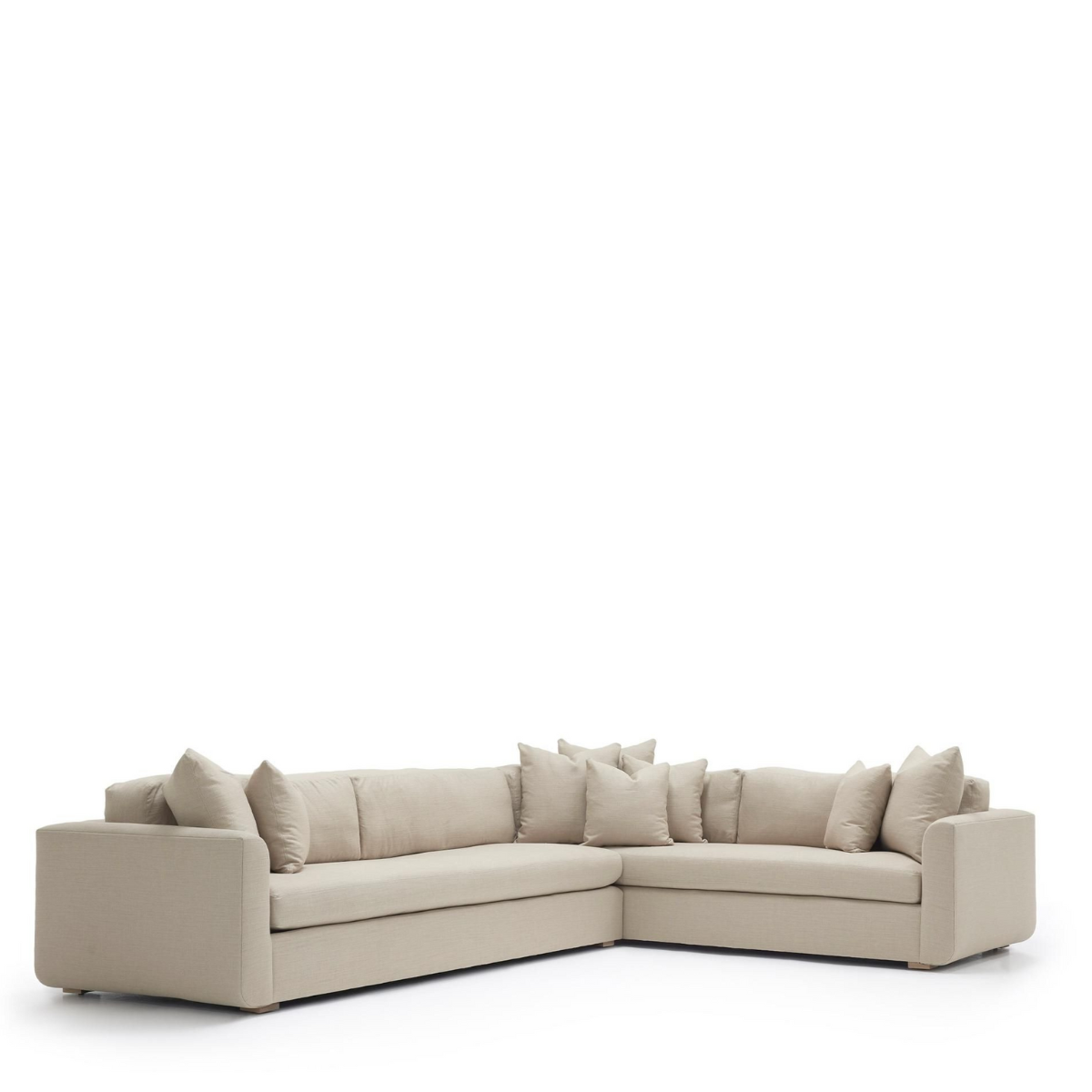 Urban Natural - Greyson Chaise Sectional (137")