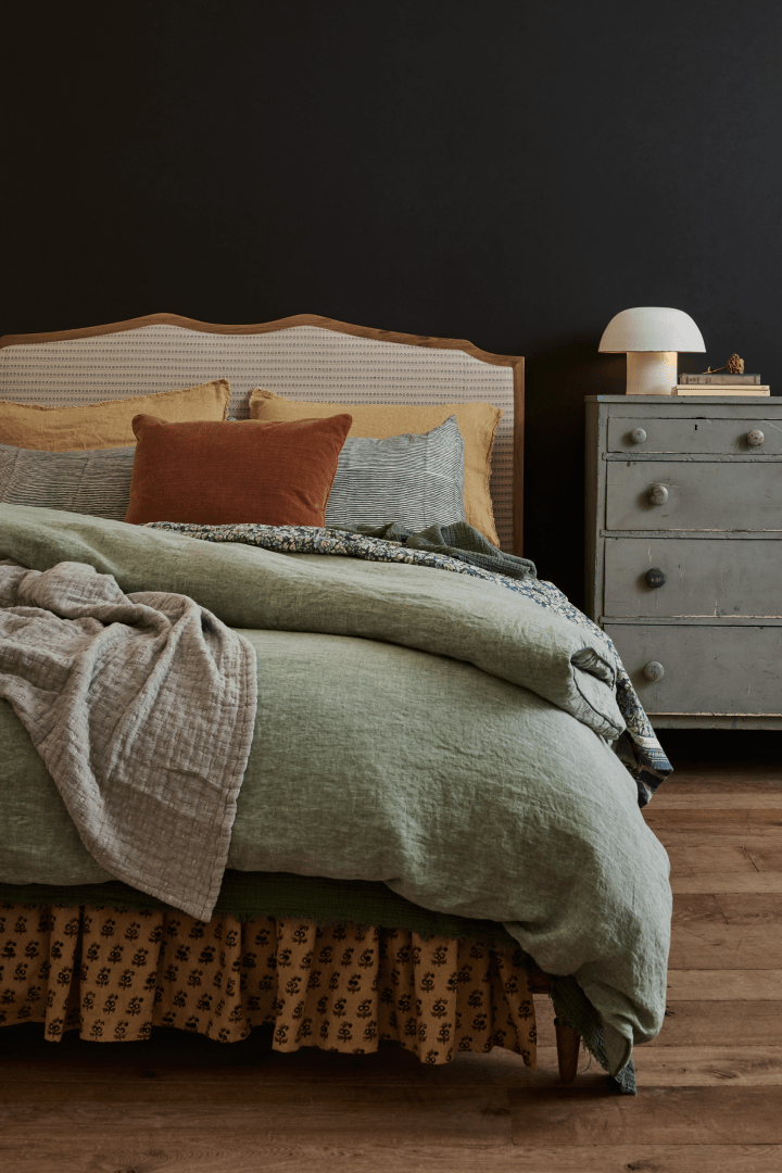 Nicky Kehoe - Yellow Ruffle Bedspread