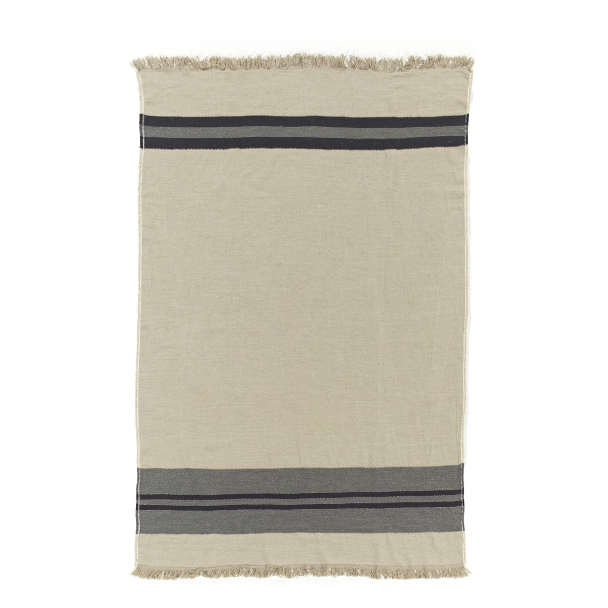 Urban Natural - Black House Stripe Throw