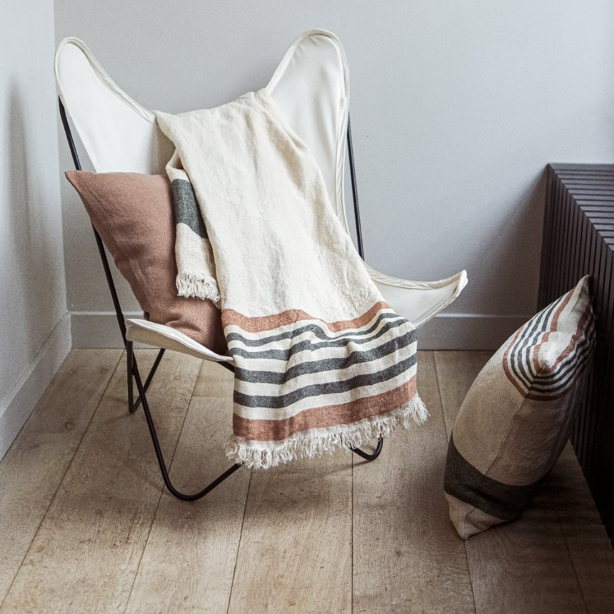 Urban Natural - Fouta Laguna Verde Towel/Throw Blanket