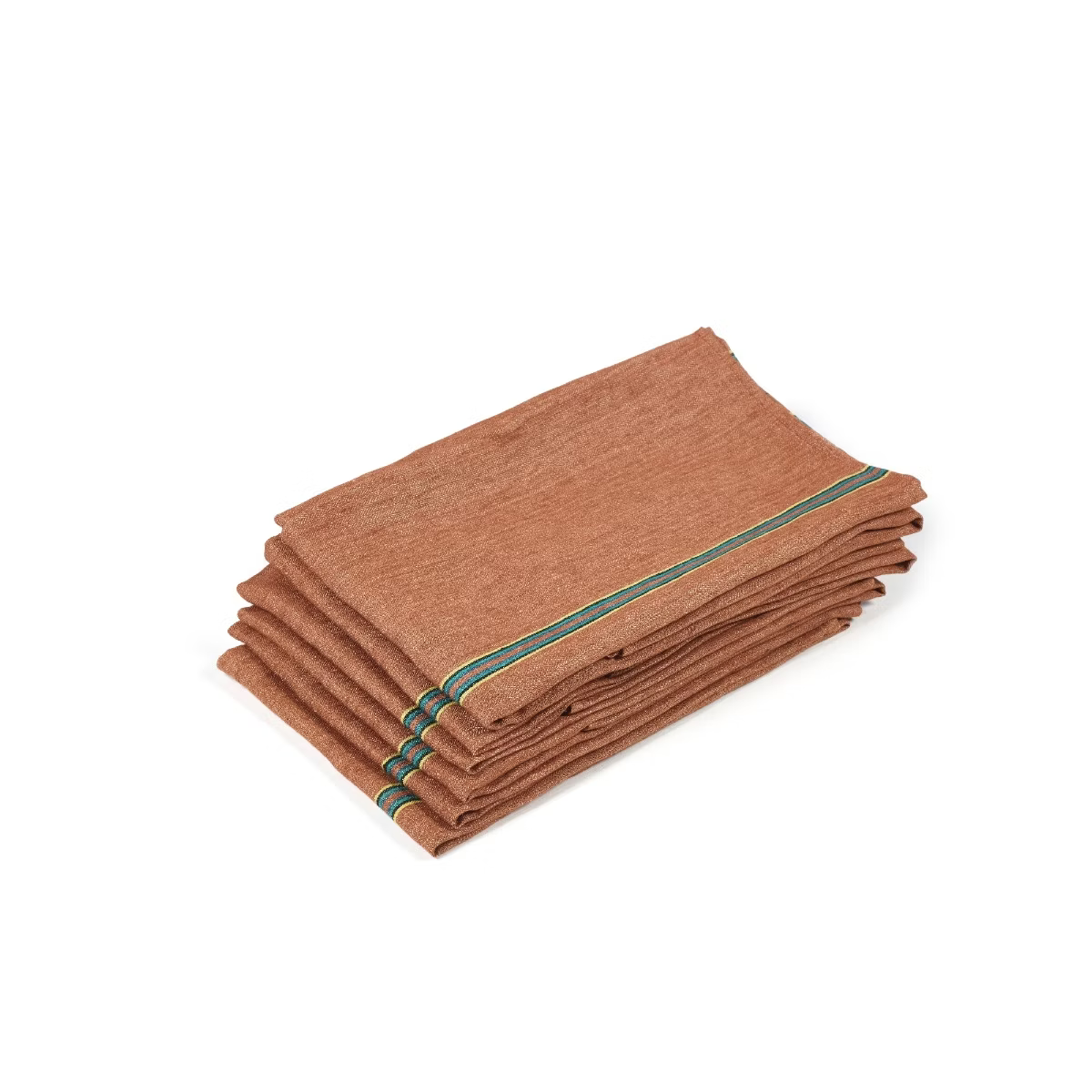 Urban Natural - Ontario Stripe Guest Towels (Set of 6)