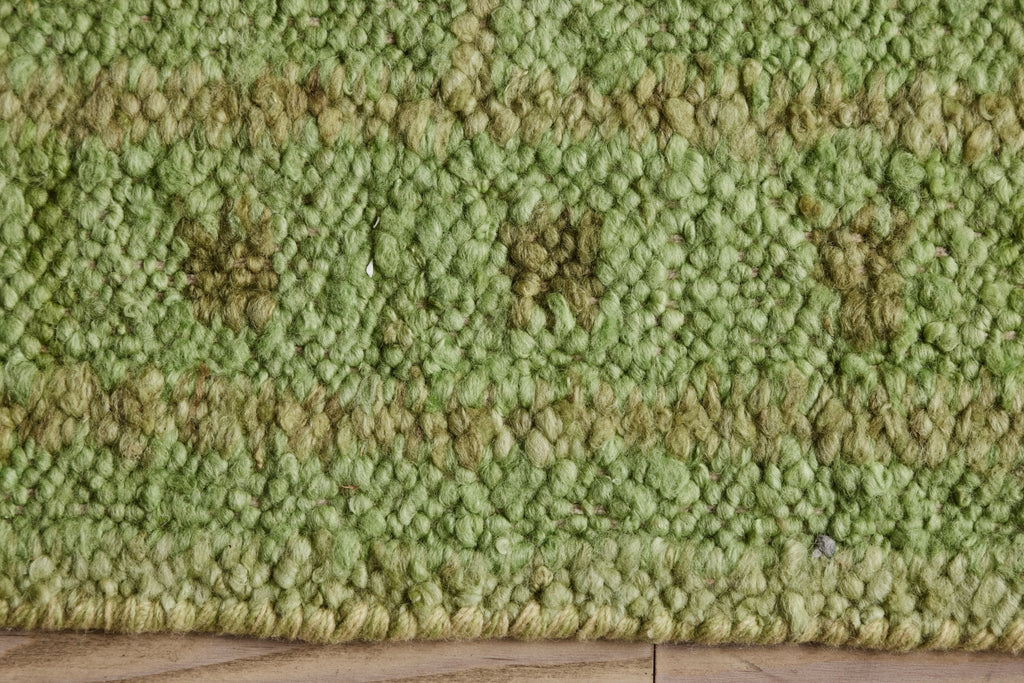Nicky Kehoe - Light Green Rug, 9'9 x 11'11