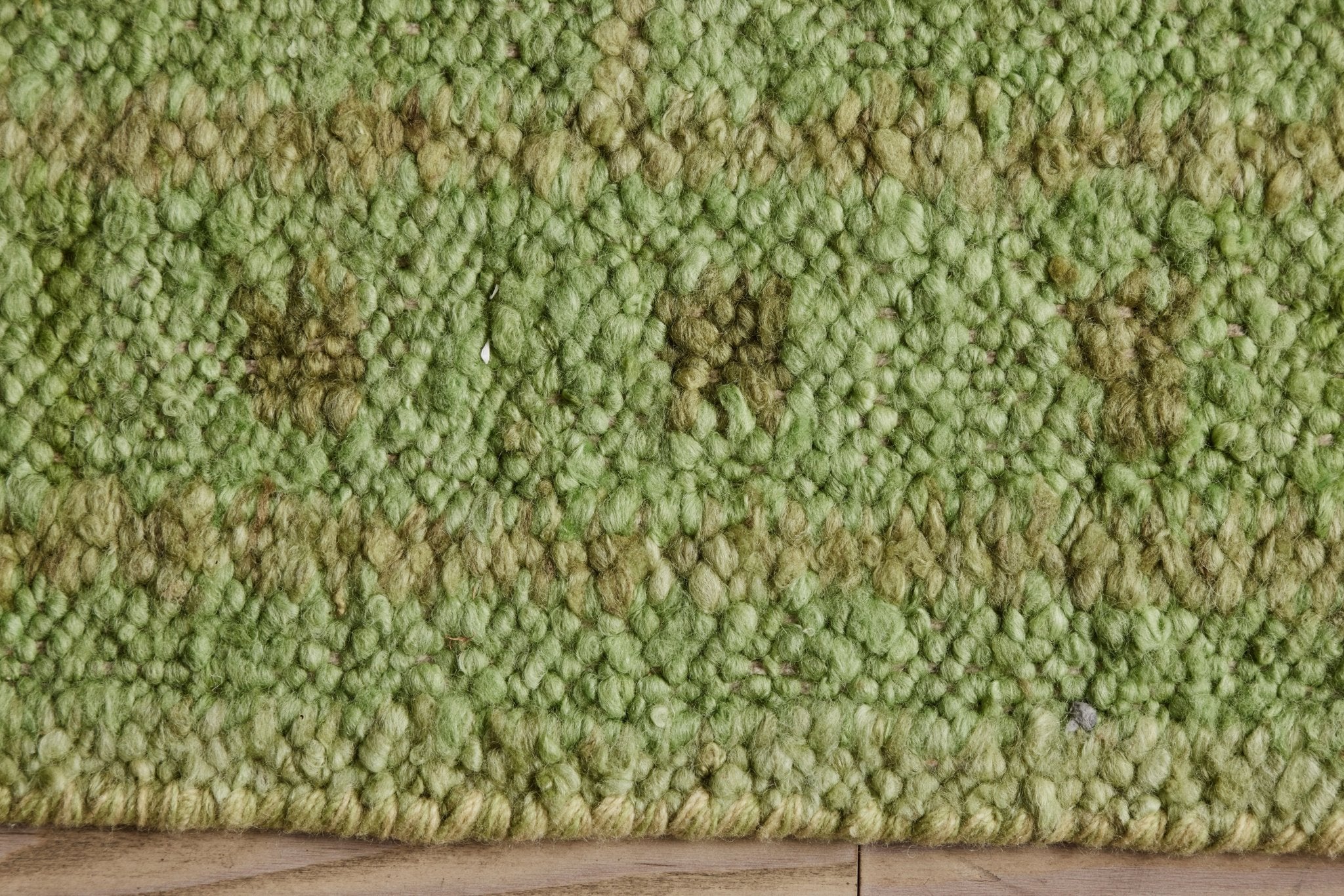 Nicky Kehoe - Light Green Rug, 9'9 x 11'11
