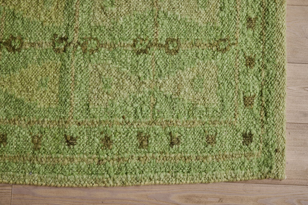 Nicky Kehoe - Light Green Rug, 9'9 x 11'11