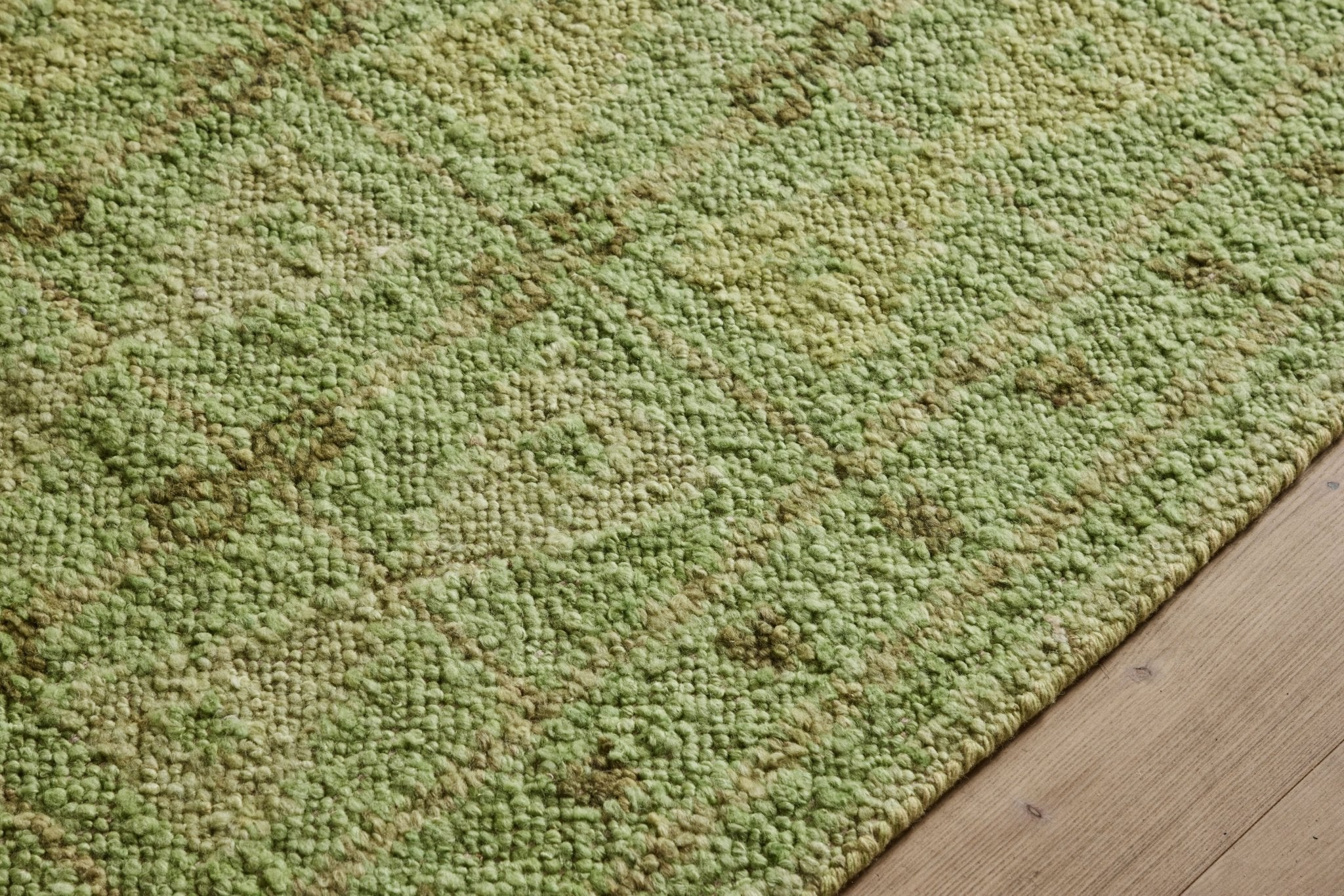 Nicky Kehoe - Light Green Rug, 9'9 x 11'11