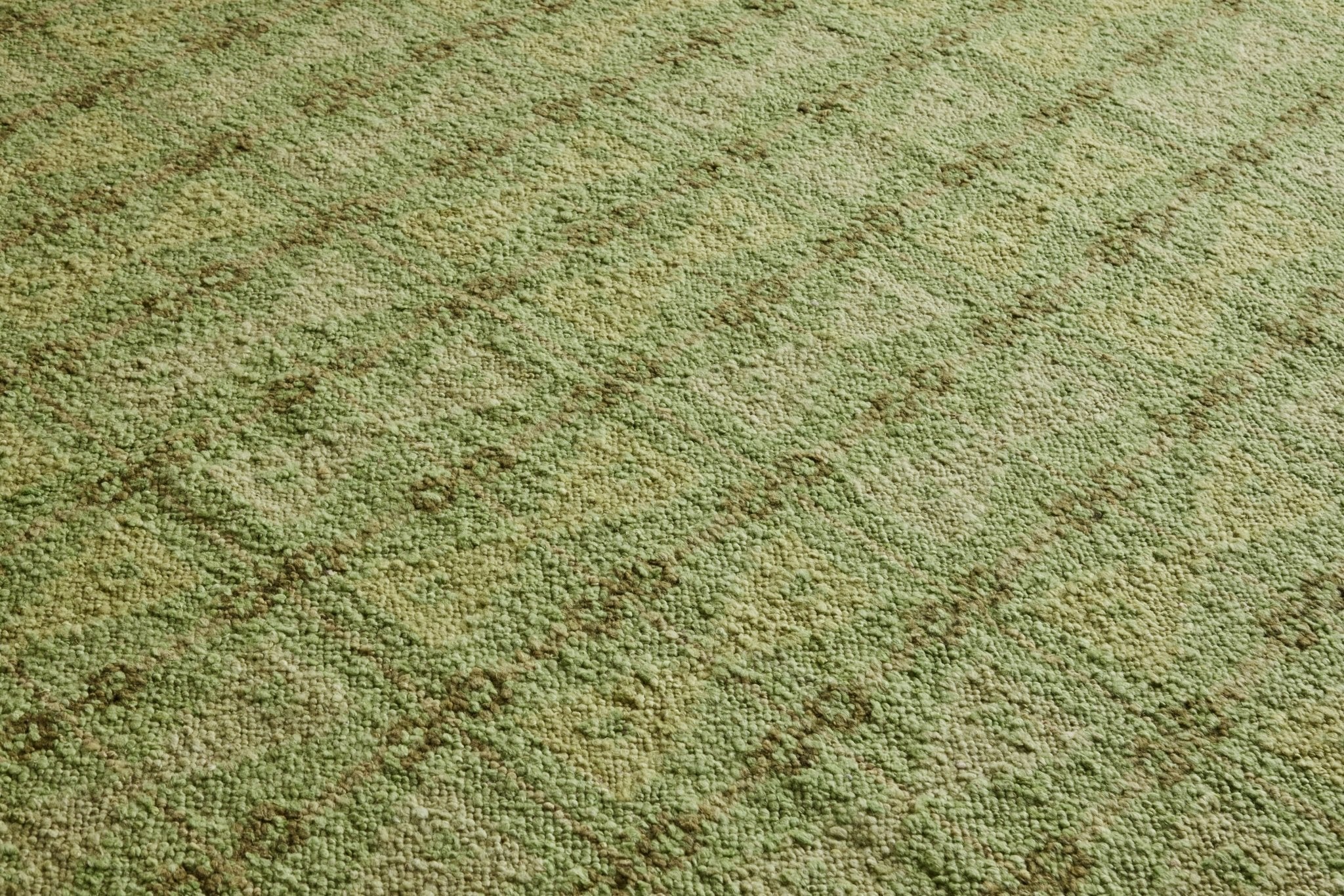 Nicky Kehoe - Light Green Rug, 9'9 x 11'11