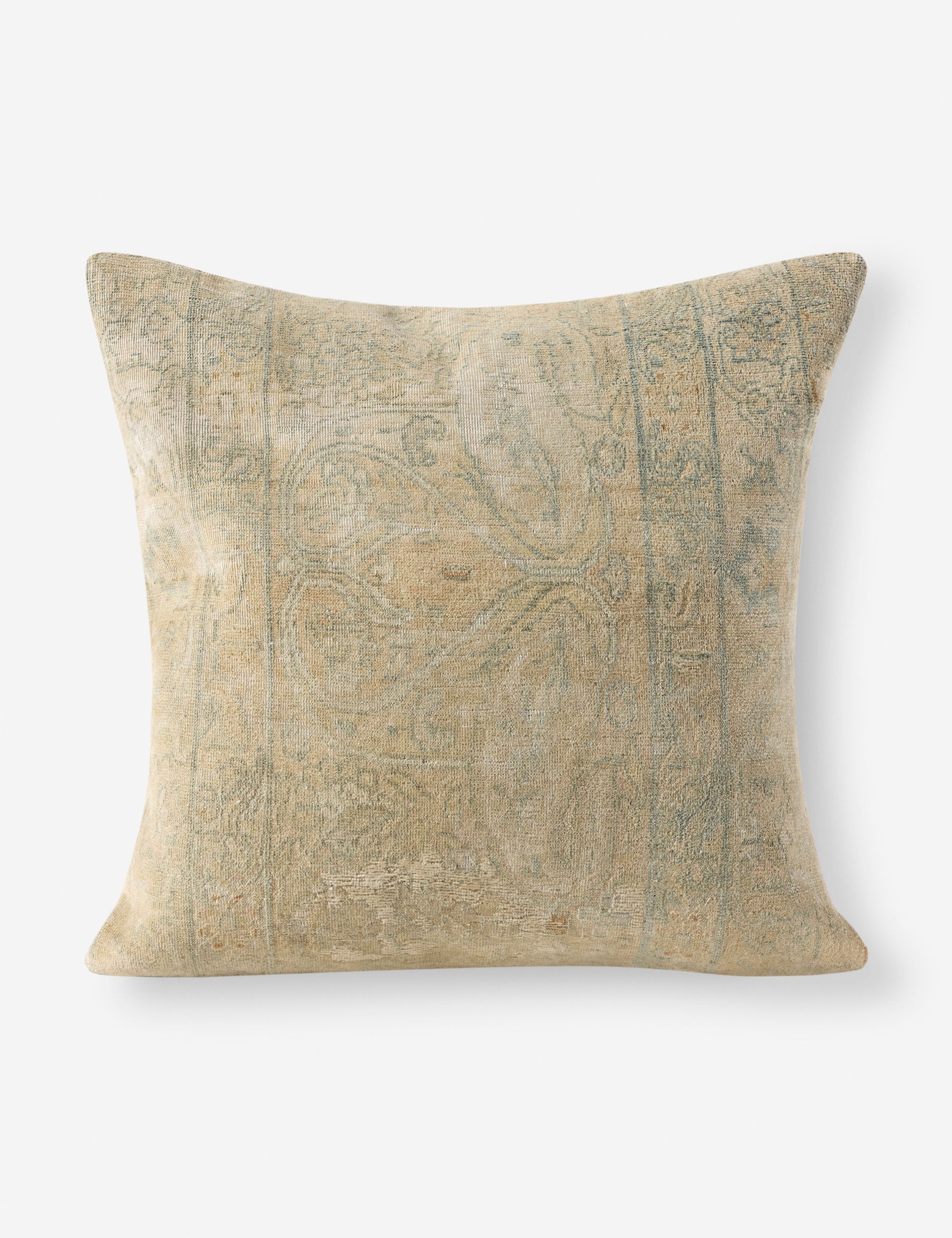 Lulu and Georgia - Vintage Pillow No. 145, 22" x 22"