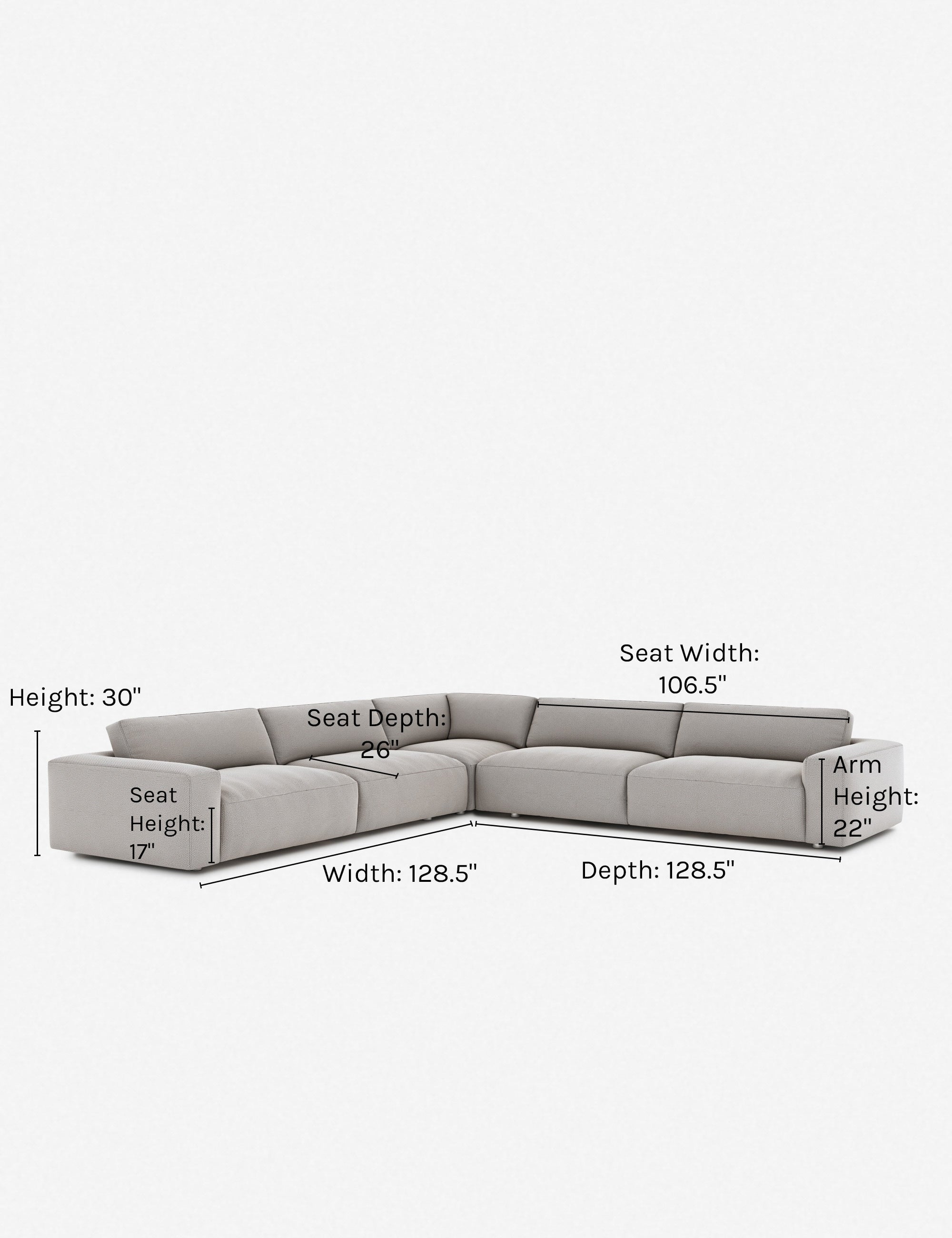 Lulu and Georgia - Mackenzie Corner Sectional Sofa