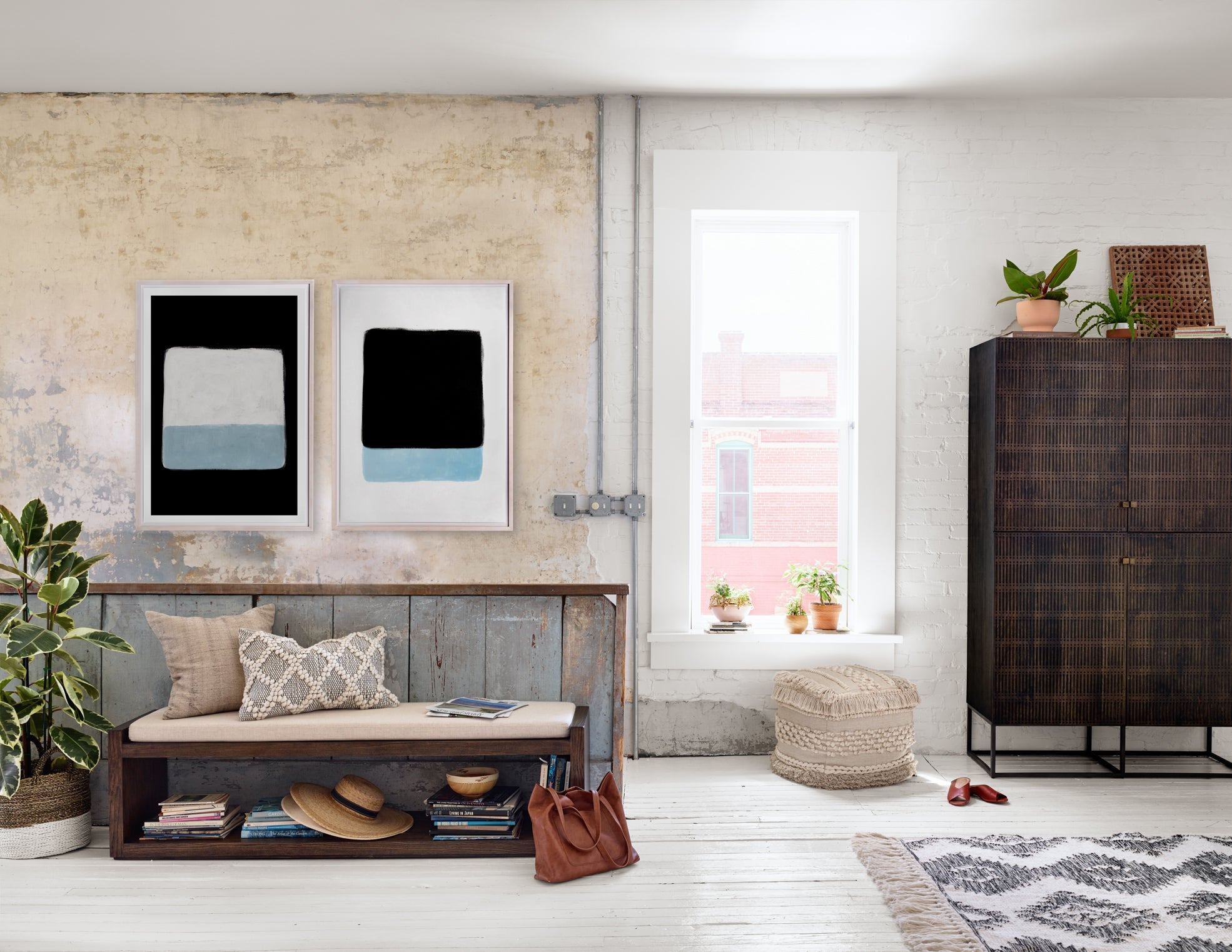 Lulu and Georgia - Marella Bench