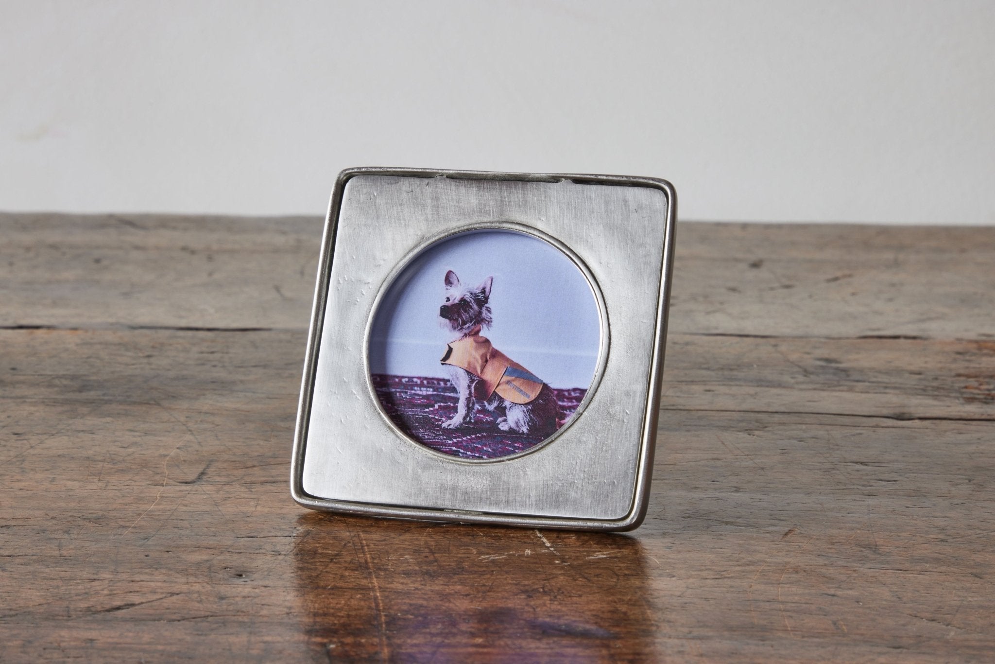 Nicky Kehoe - Pewter Piemonte Small Round Frame