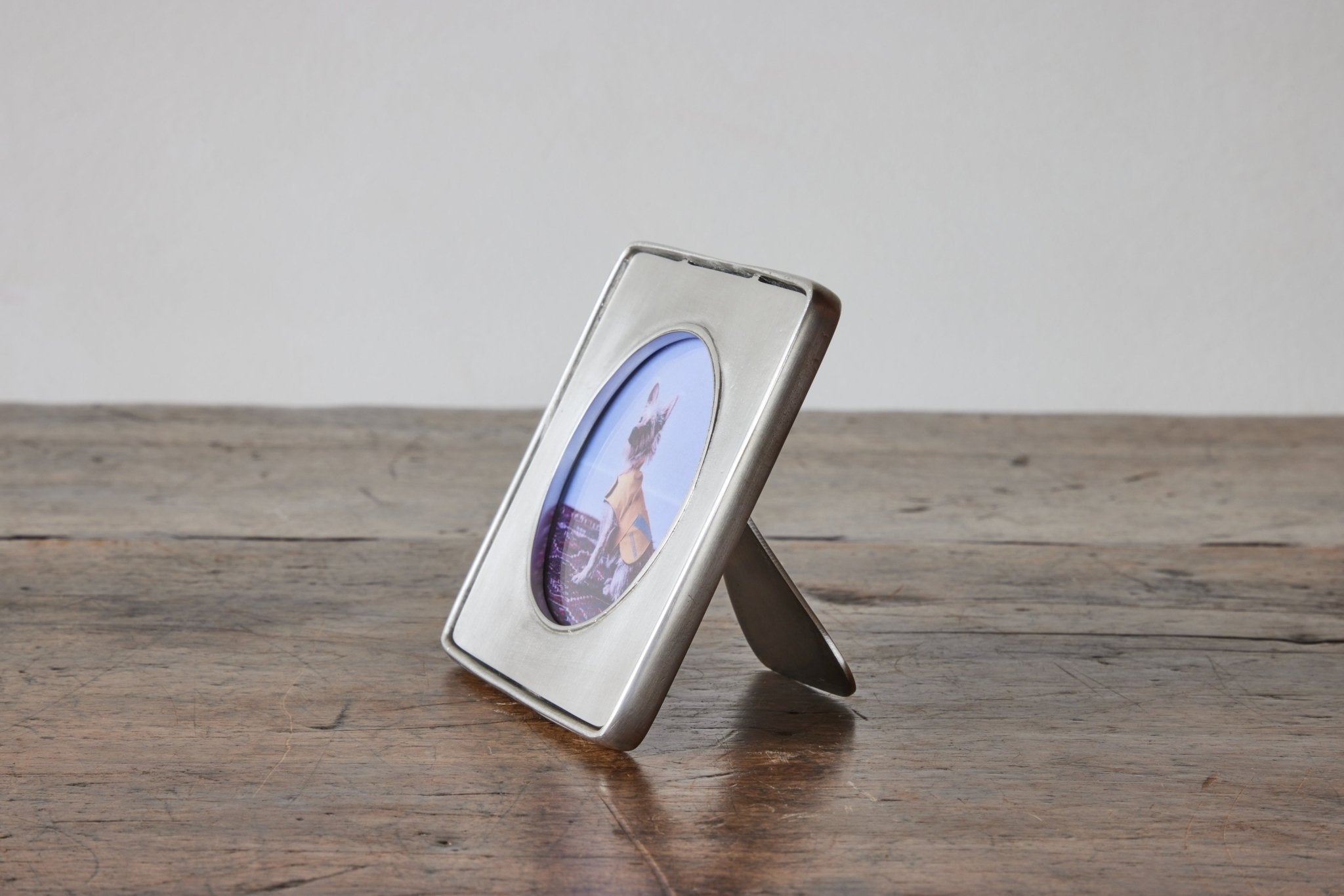 Nicky Kehoe - Pewter Piemonte Small Round Frame