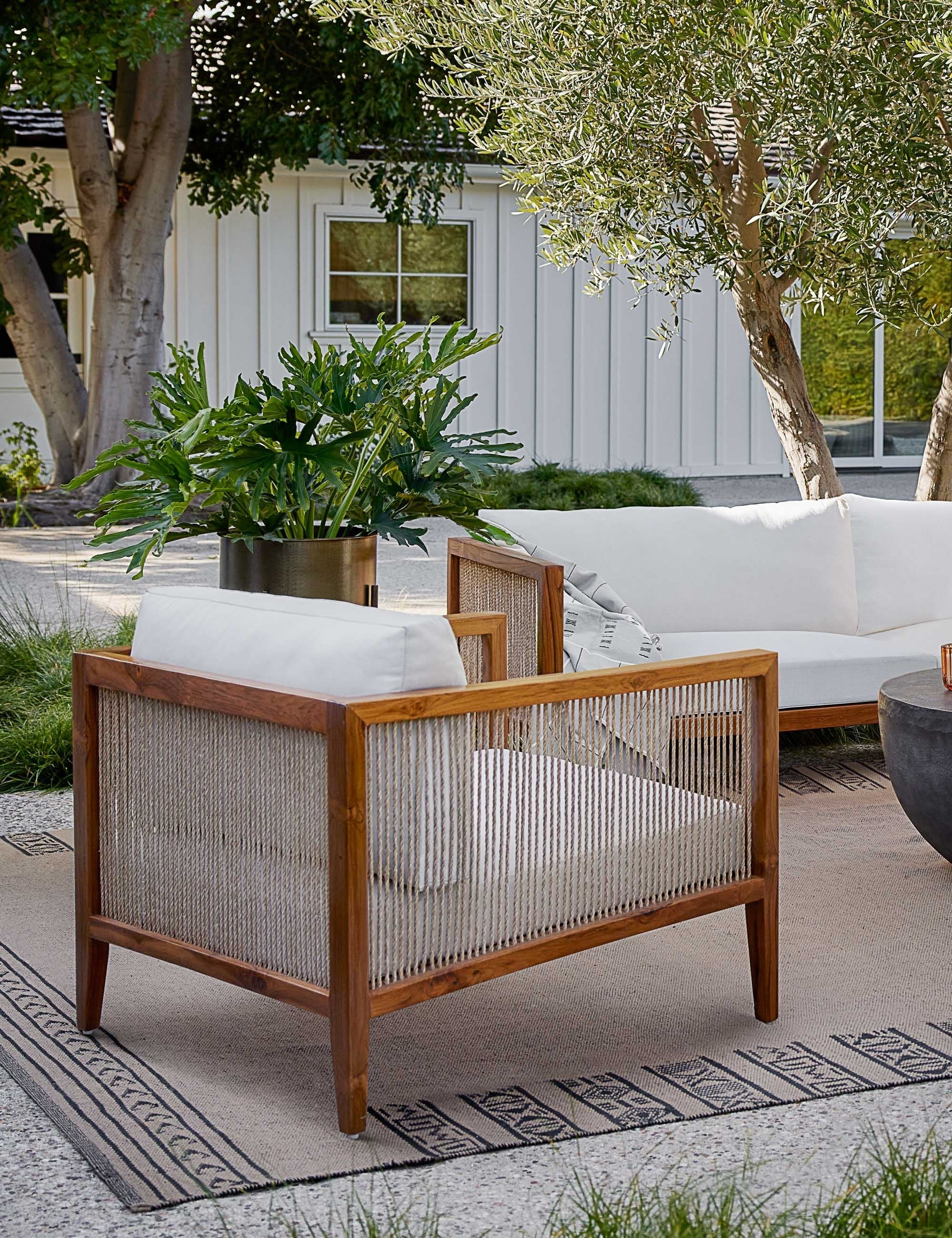 Lulu and Georgia - Rosen Indoor / Outdoor Accent Chair