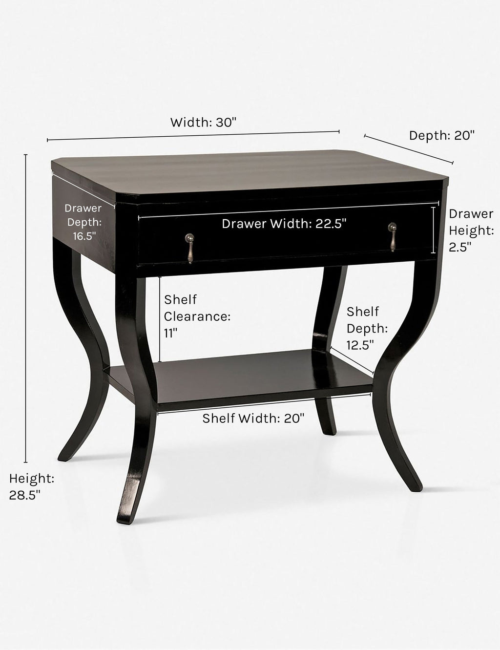 Lulu and Georgia - Moira Nightstand