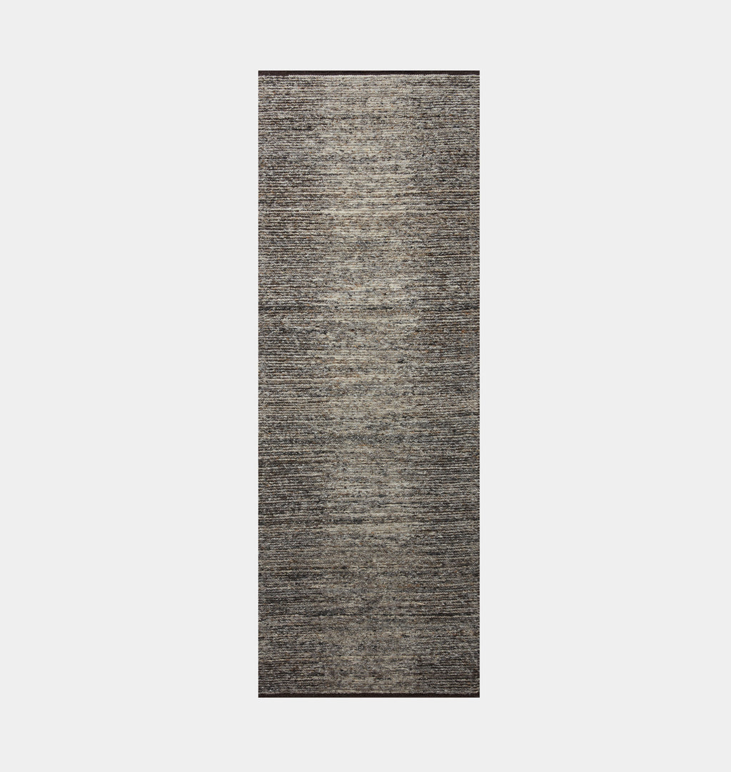 Amber Interiors - Mulholland MUL - 03 Charcoal / Denim Area Rug