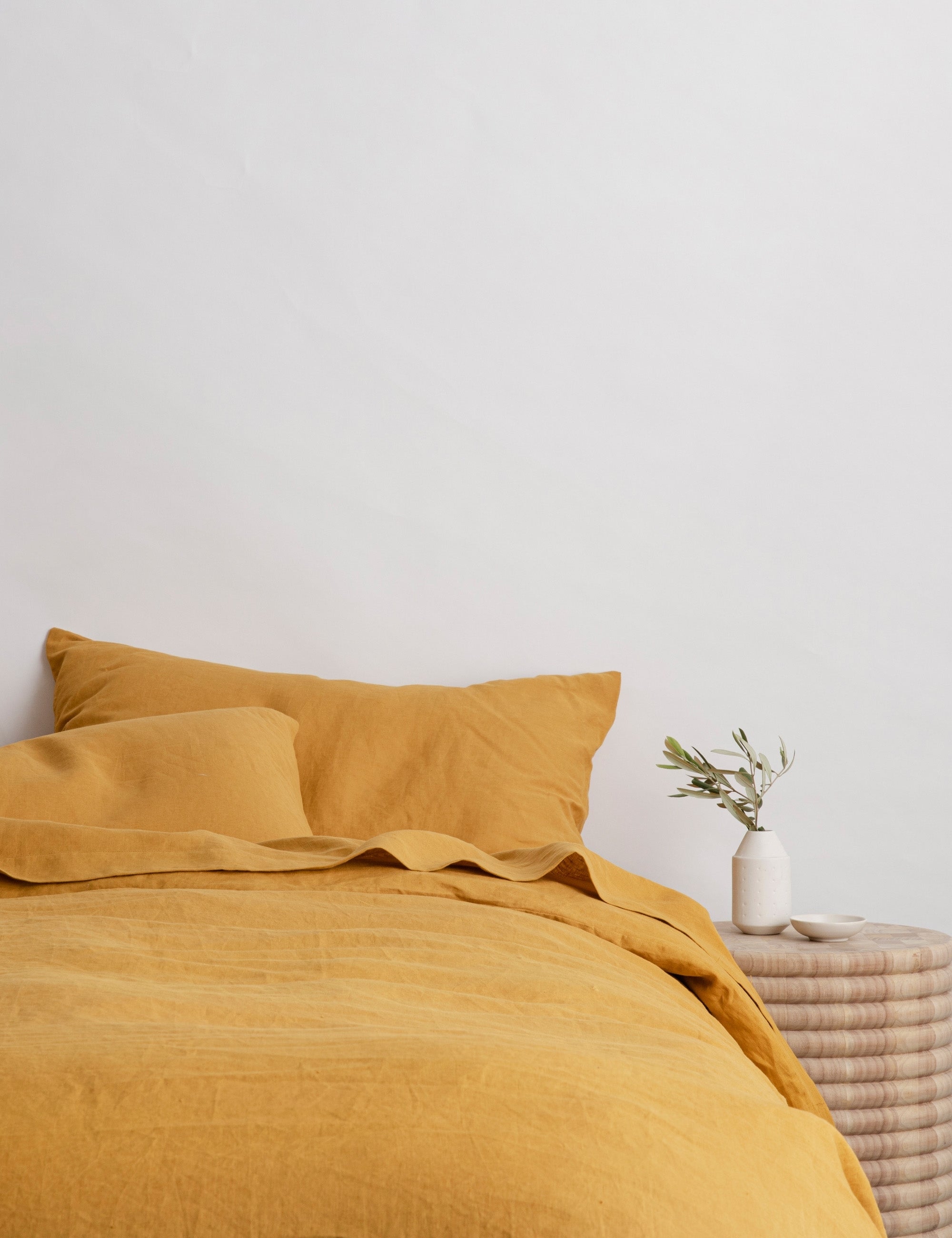 Lulu and Georgia - European Flax Linen Flat Sheet by Cultiver