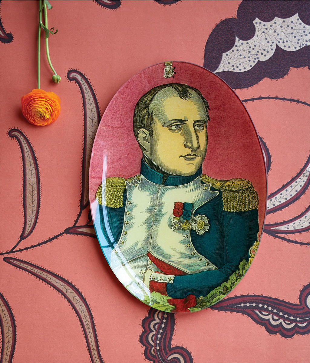 Jayson Home - Napoleon Portrait Plate