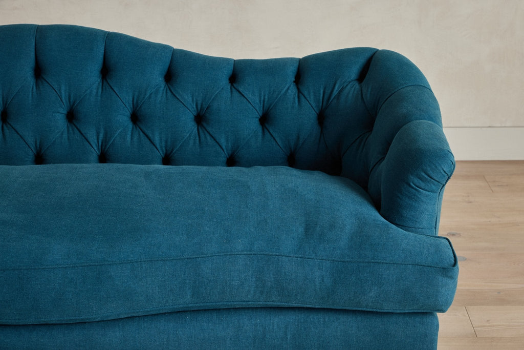 Nicky Kehoe - Camelback Sofa, Tufted
