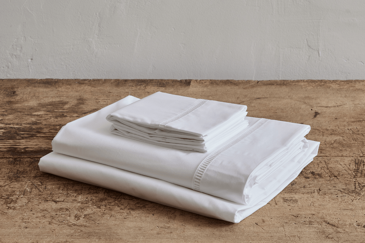 Nicky Kehoe - Cotton Percale Sheet Set