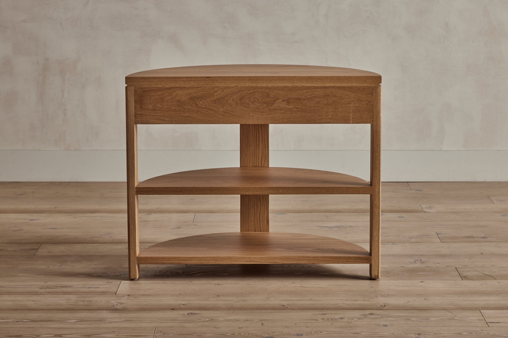 Nicky Kehoe - Demilune Side Table, Wood Top