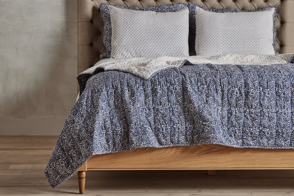 Nicky Kehoe - Eden Quilt in Midnight