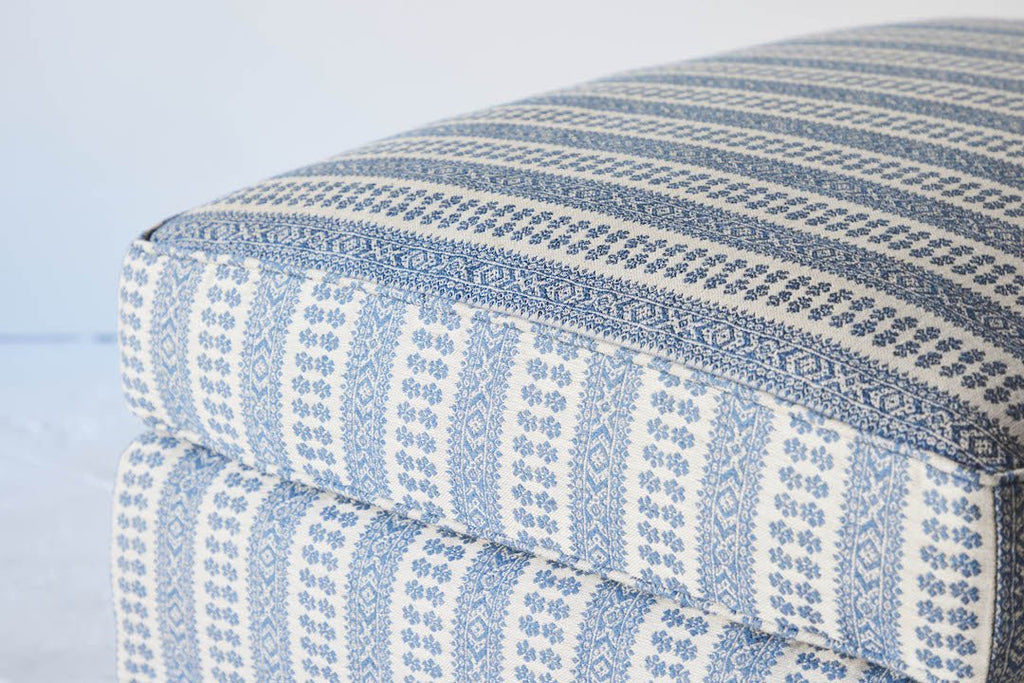 Nicky Kehoe - English Roll Arm Ottoman