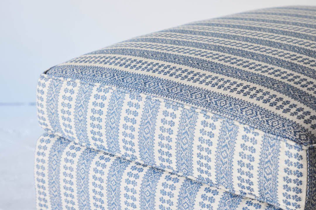 Nicky Kehoe - English Roll Arm Ottoman